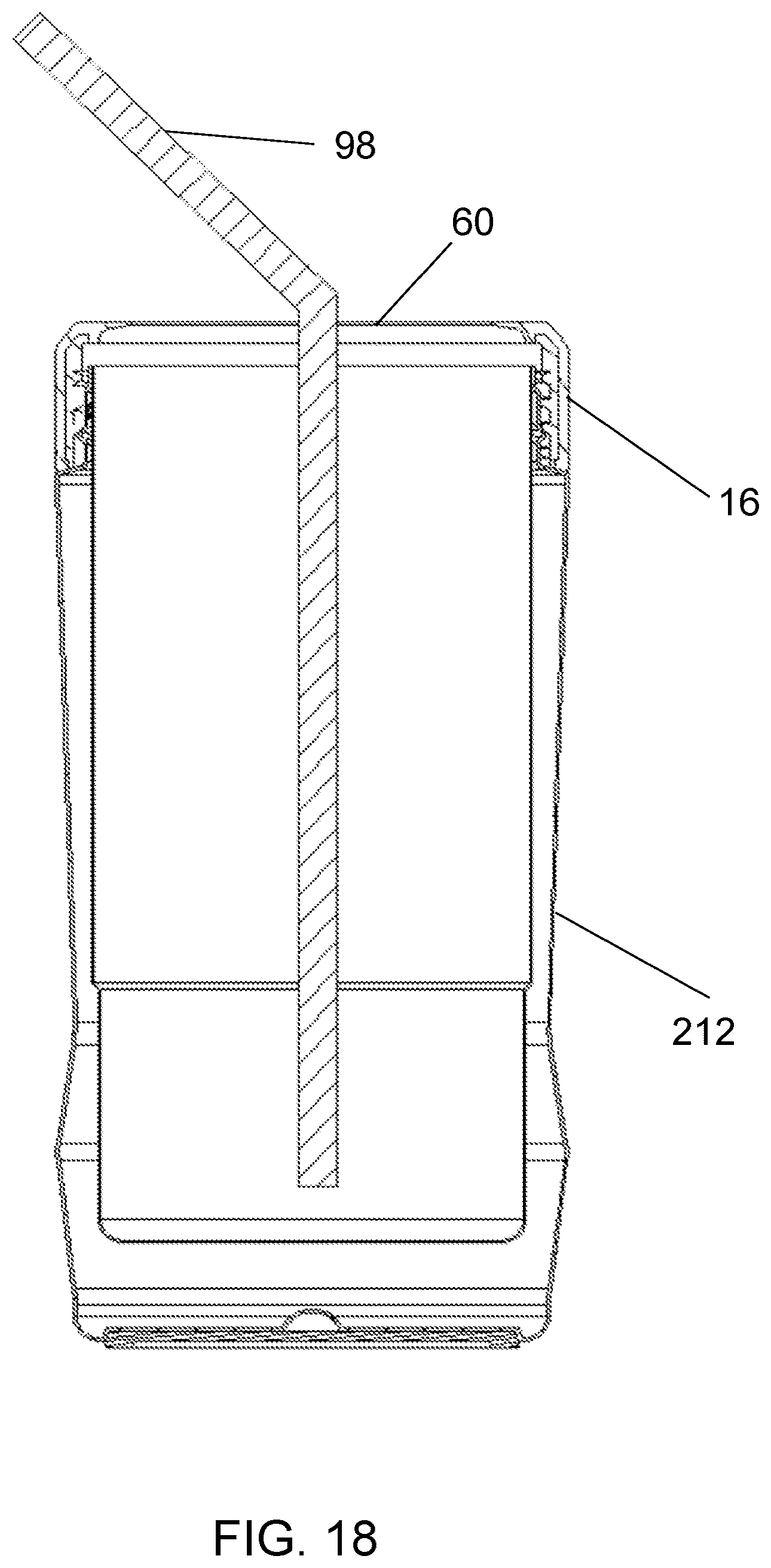 Patent US12583663 Figure 20 – Insulating beverage container