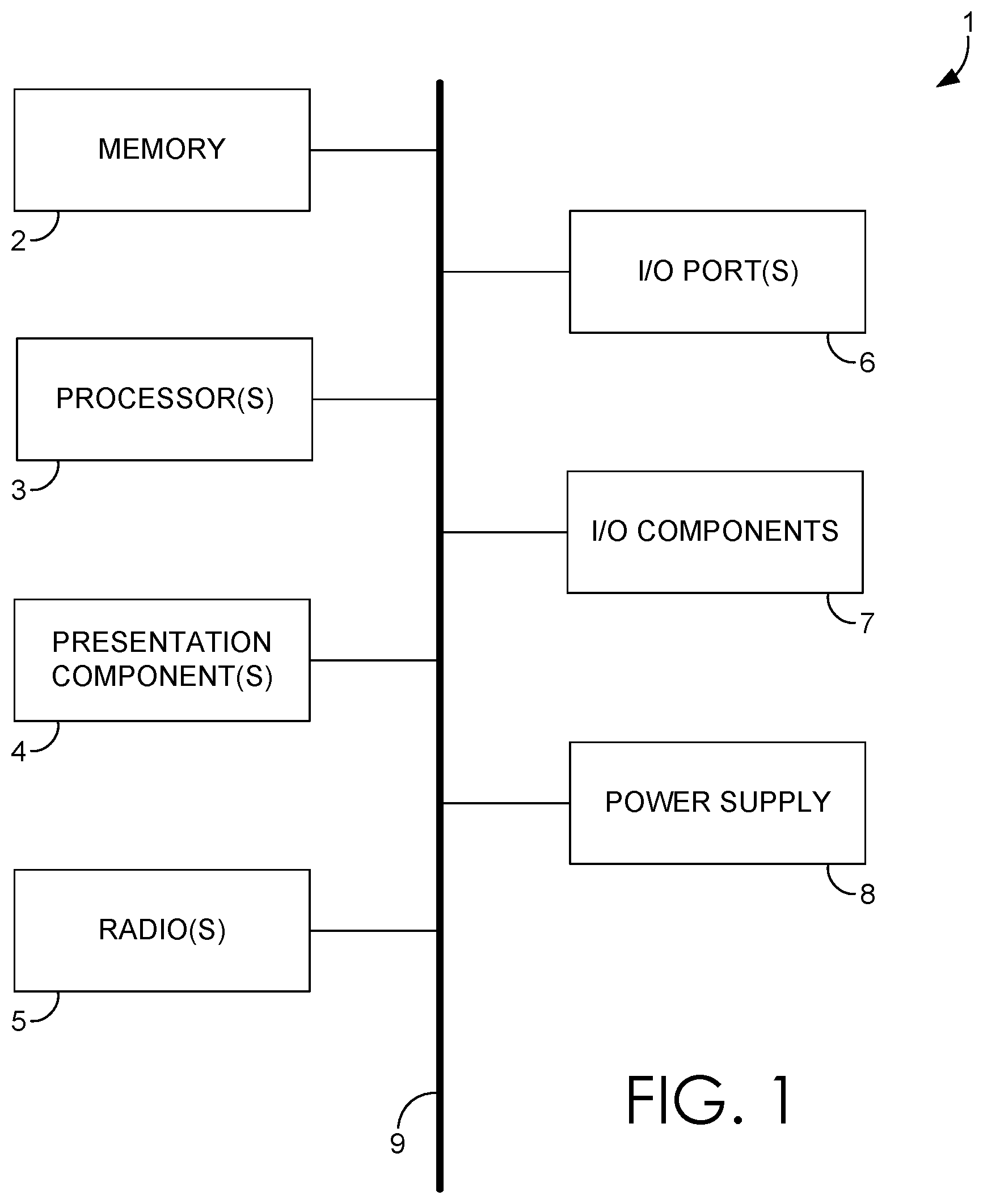 Patent US12583664 Figure 1 – Adjustable storage systems, adjustable storage receptacles, and methods of manufacturing and using the same