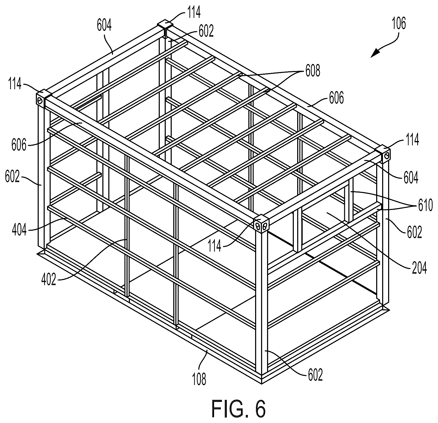 Patent US12583665 Figure 7 – Multipurpose relocatable structure and lifting systems and methods