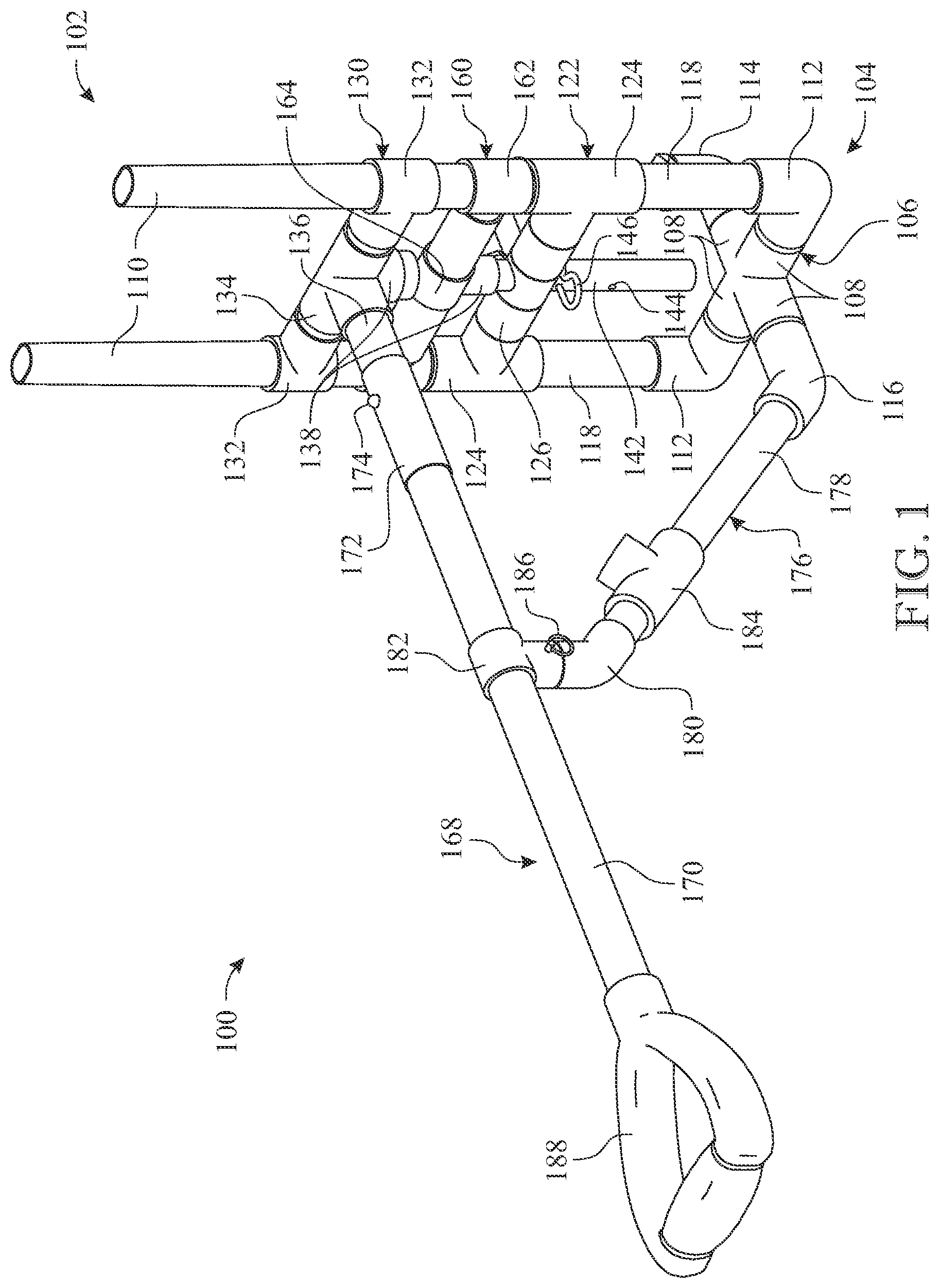 Patent US12583668 Figure 1 – Receptacle transport apparatus