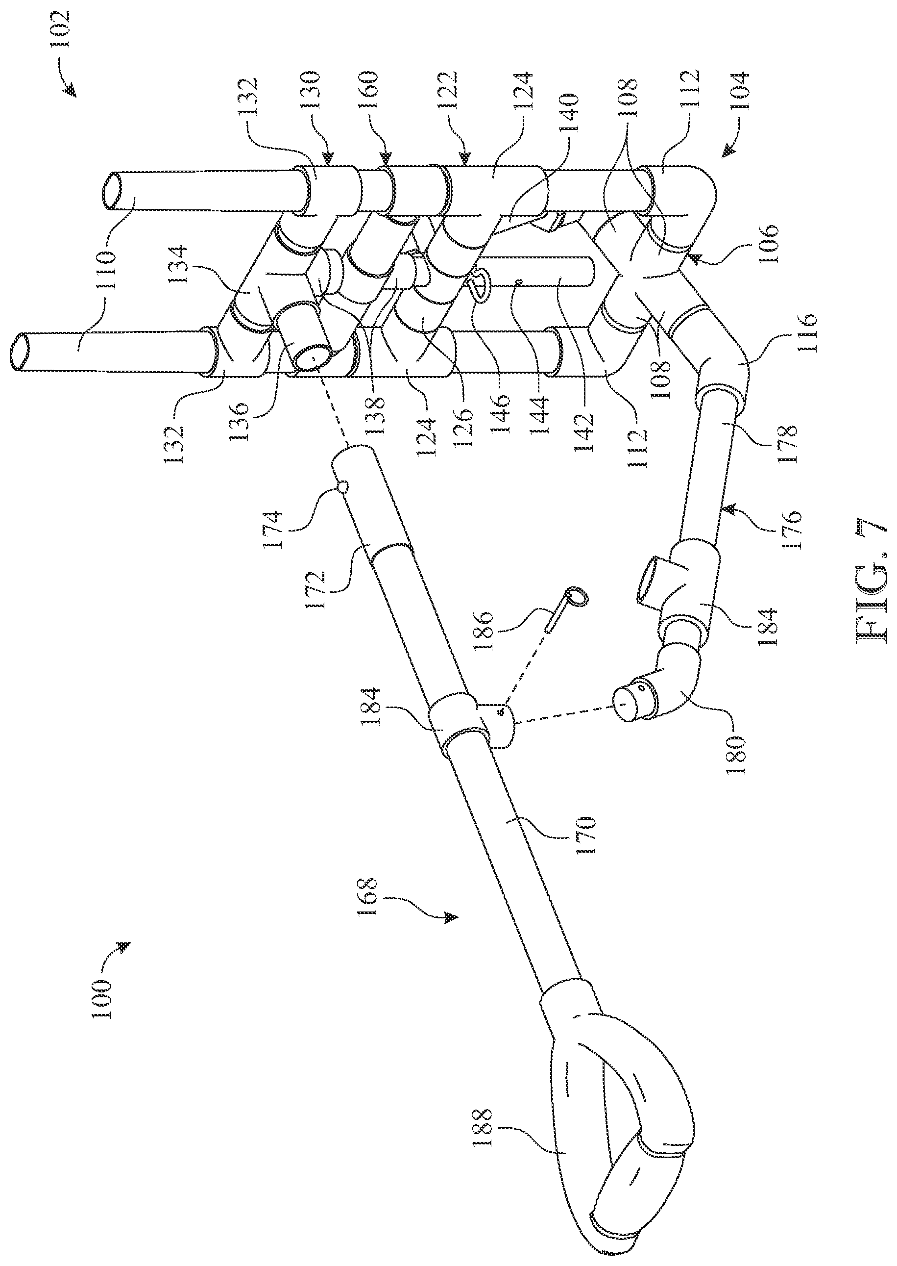 Patent US12583668 Figure 7 – Receptacle transport apparatus