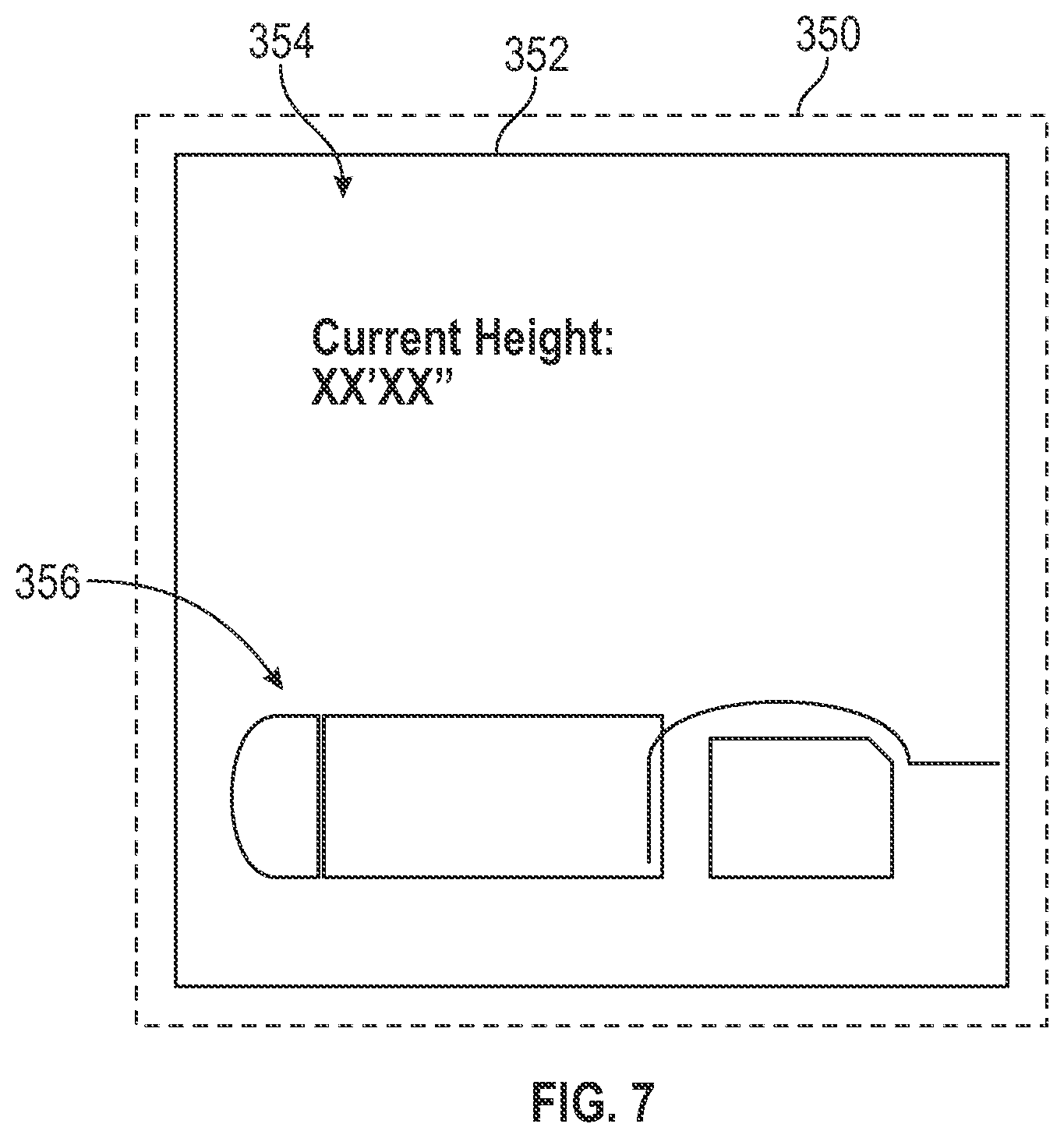 Patent US12583670 Figure 6 – Lift arm assembly for a front end loading refuse vehicle