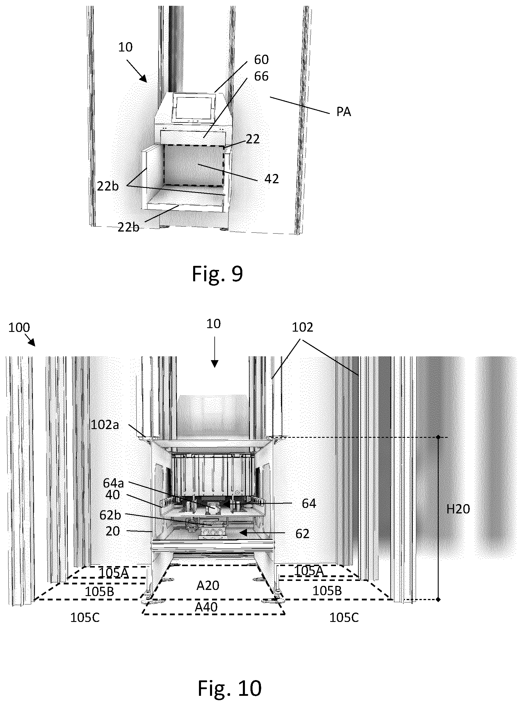 Patent US12583673 Figure 7 – Access station for an automated storage and retrieval system and method for using same