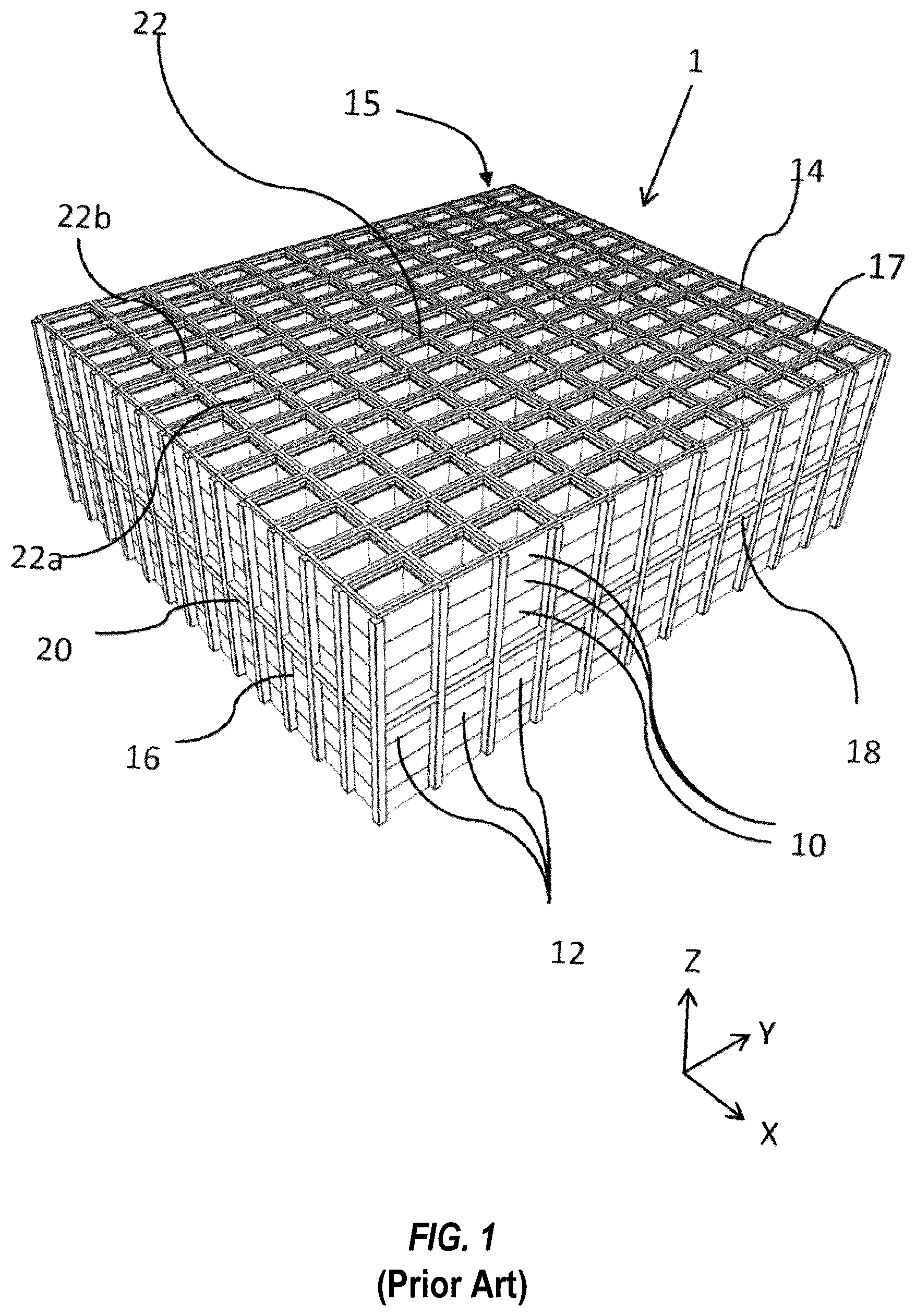Patent US12583675 Figure 1 – Track assembly for a storage system