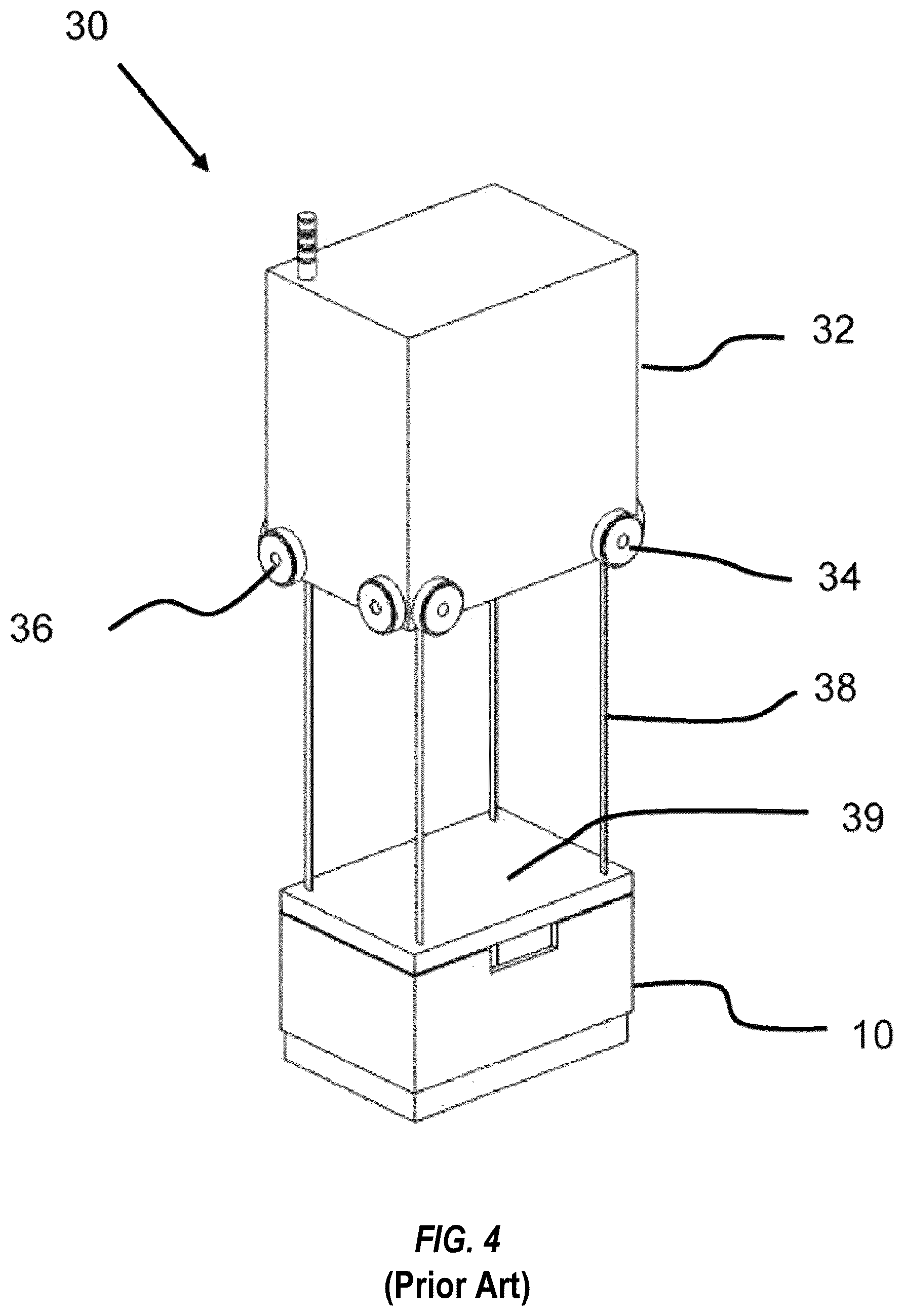 Patent US12583675 Figure 4 – Track assembly for a storage system