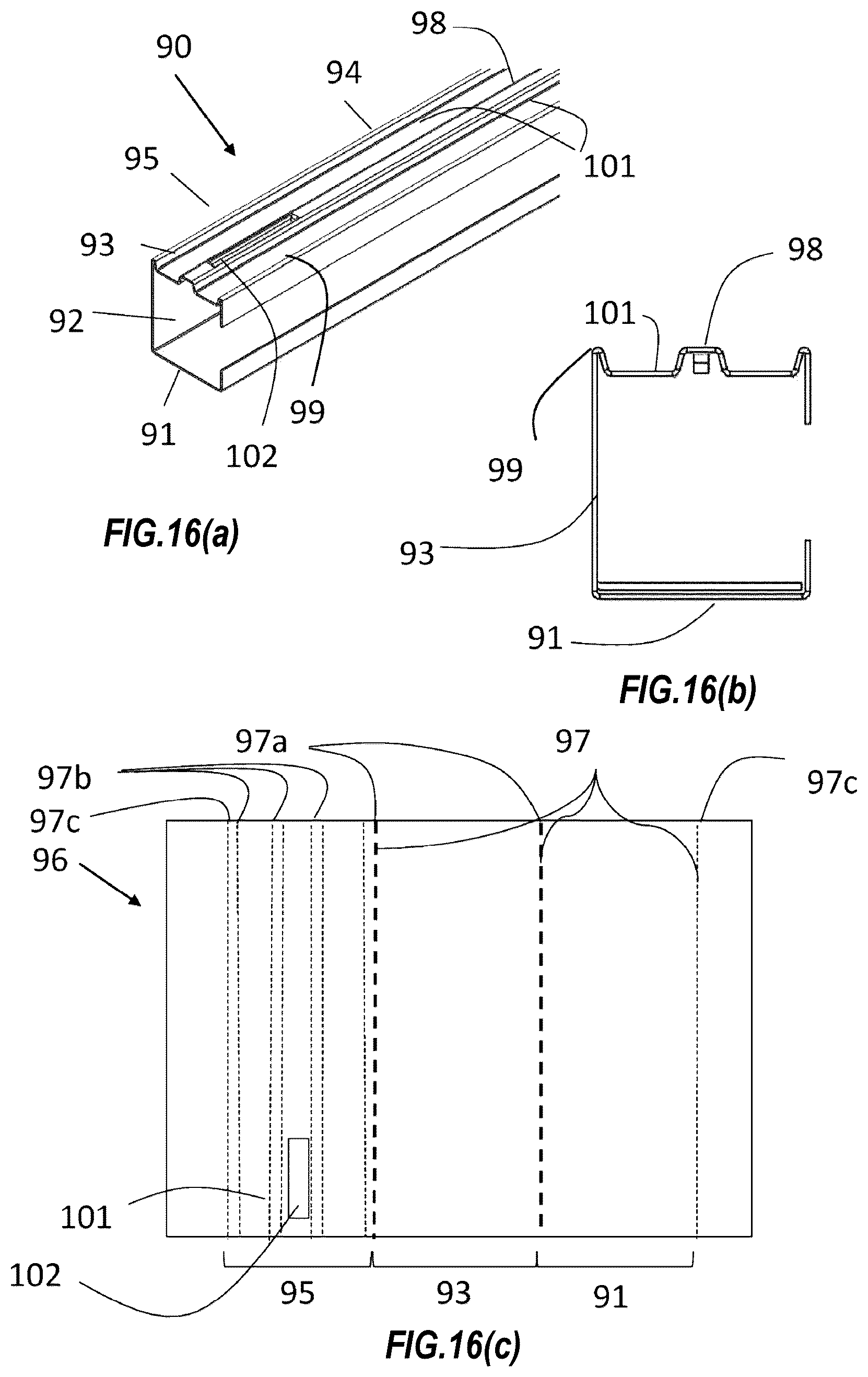 Patent US12583675 Figure 12 – Track assembly for a storage system