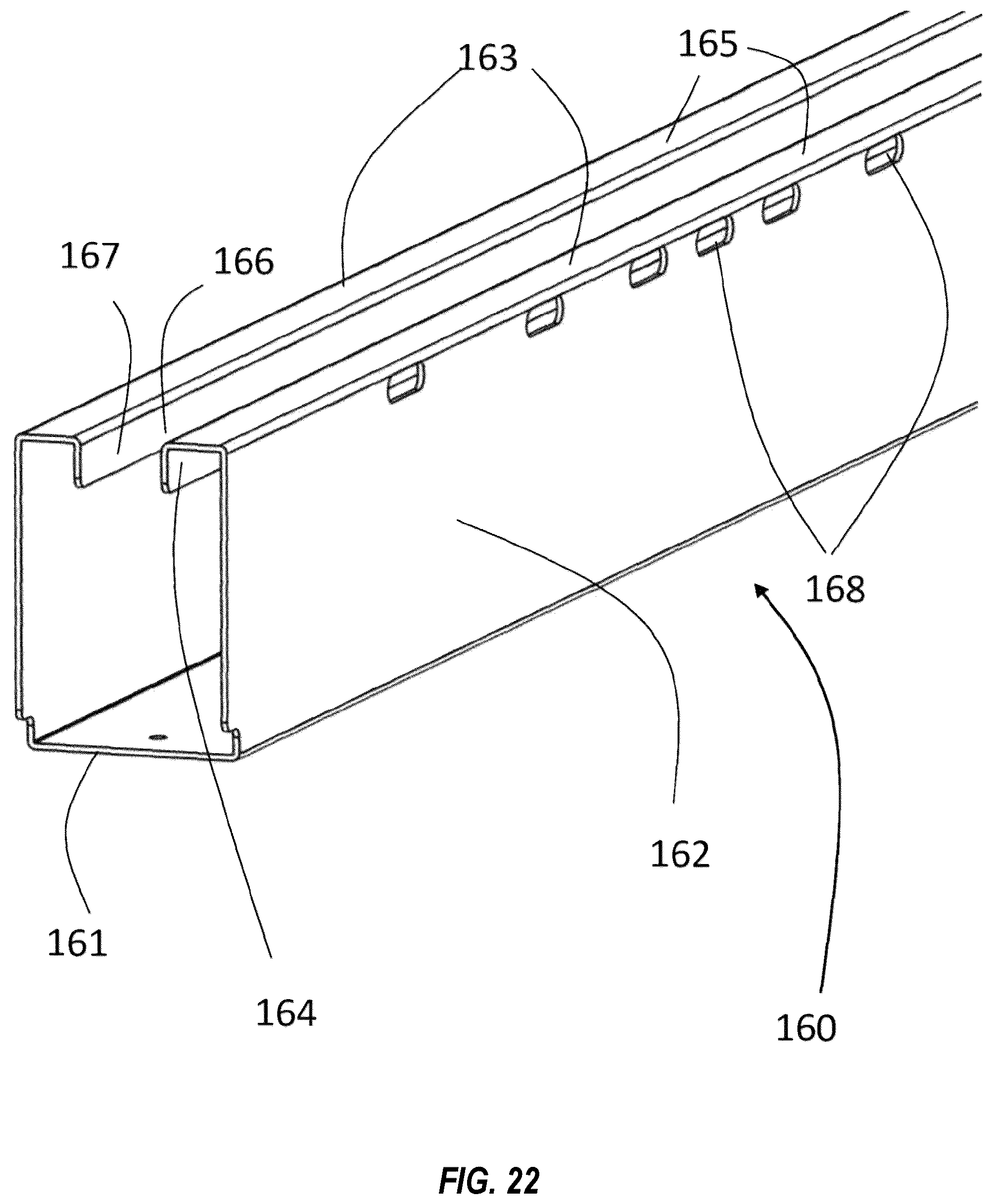 Patent US12583675 Figure 18 – Track assembly for a storage system