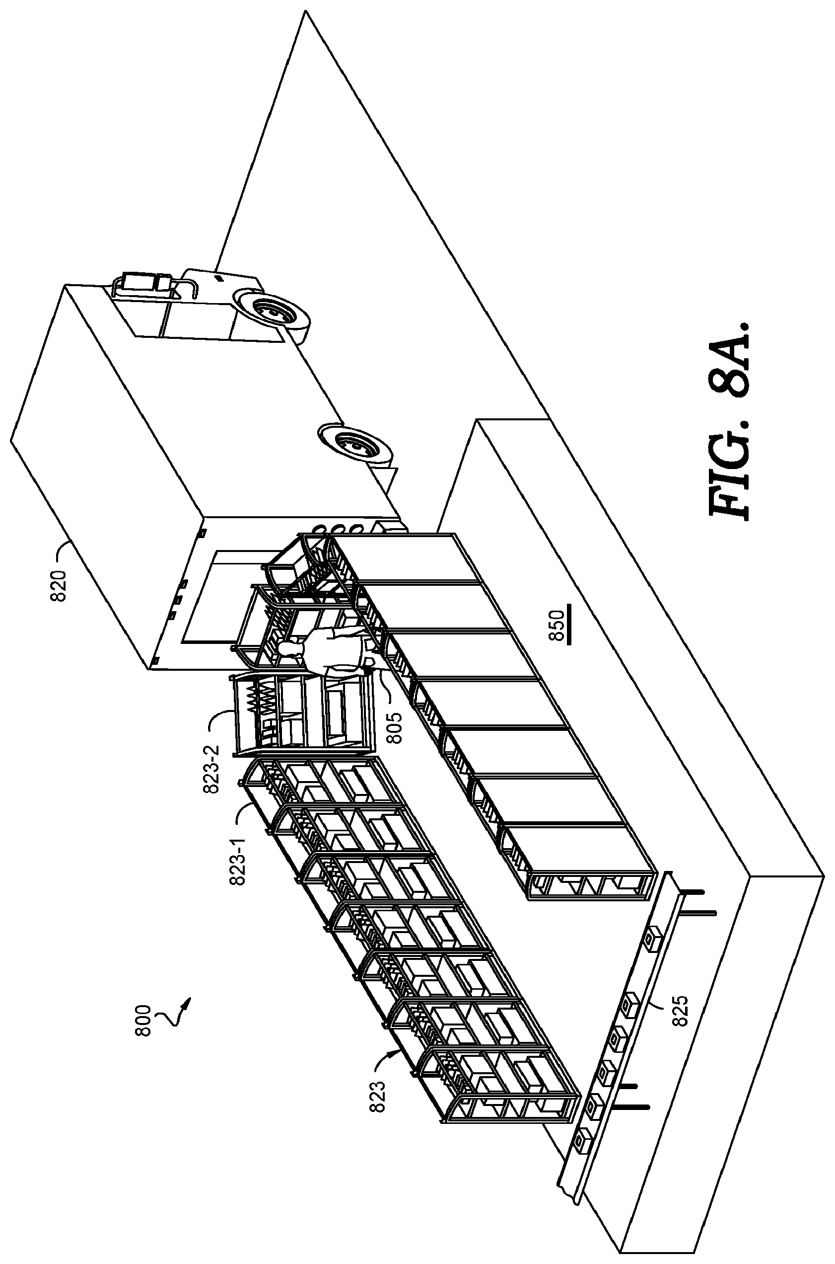 Patent US12583679 Figure 9 – Asset loading system