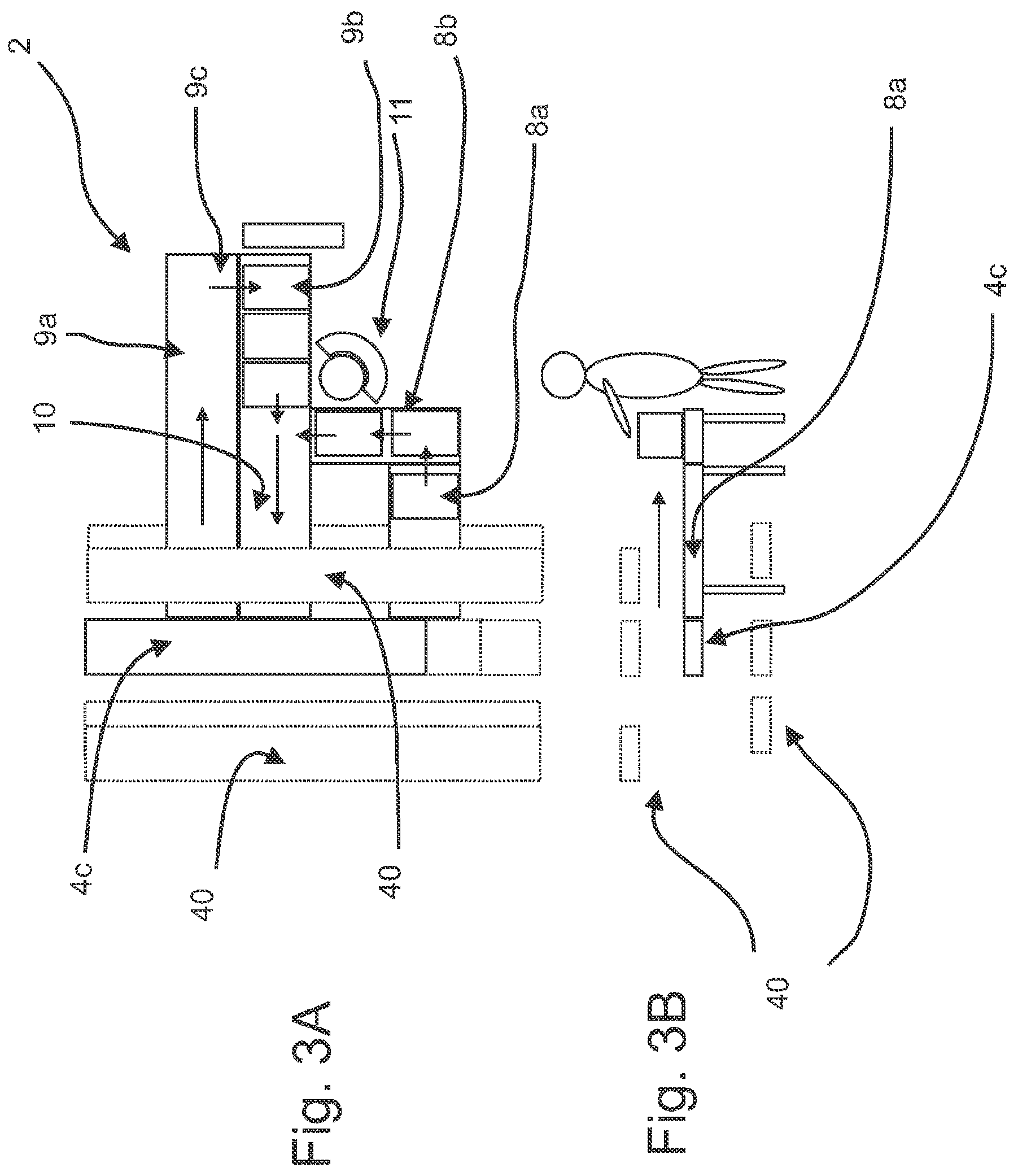 Patent US12583680 Figure 3 – Warehouse for order fulfilment with a product storage and at least one order fulfillment area