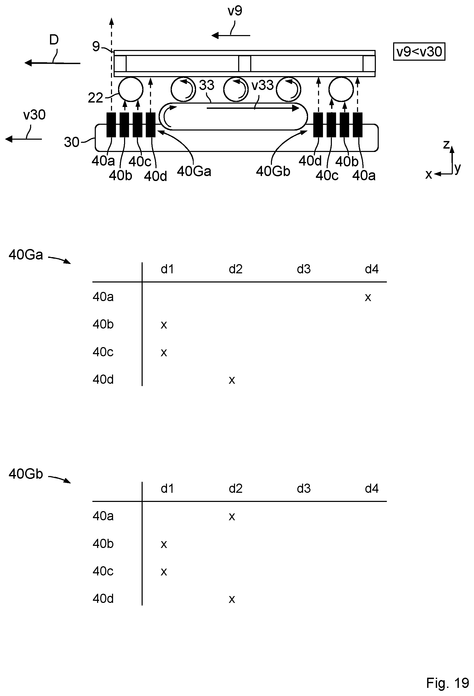 Patent US12583682 Figure 9 – Conveyor arrangement