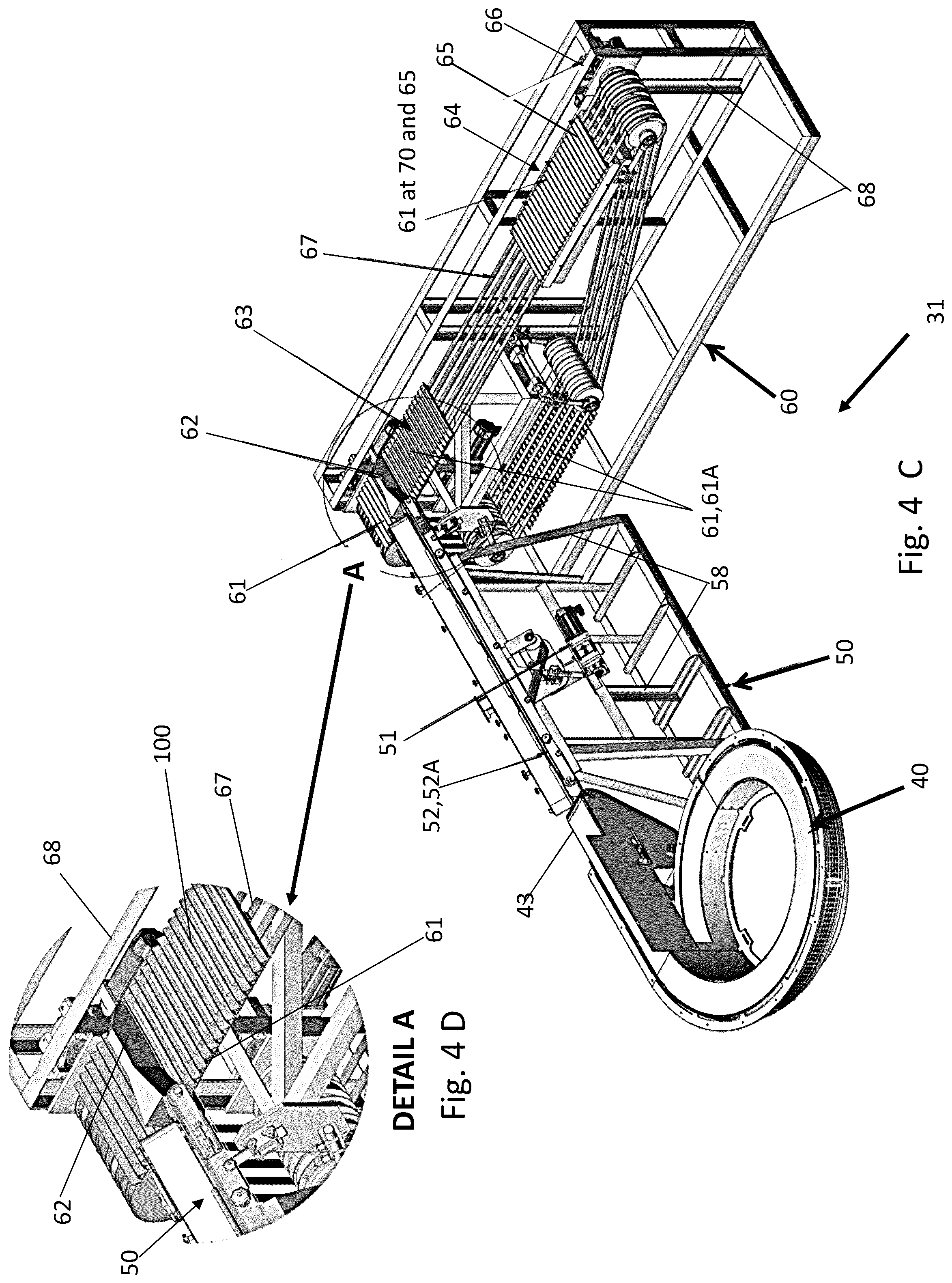 Patent US12583689 Figure 5 – Feeder bowl and preparation system for packaging stick-like objects