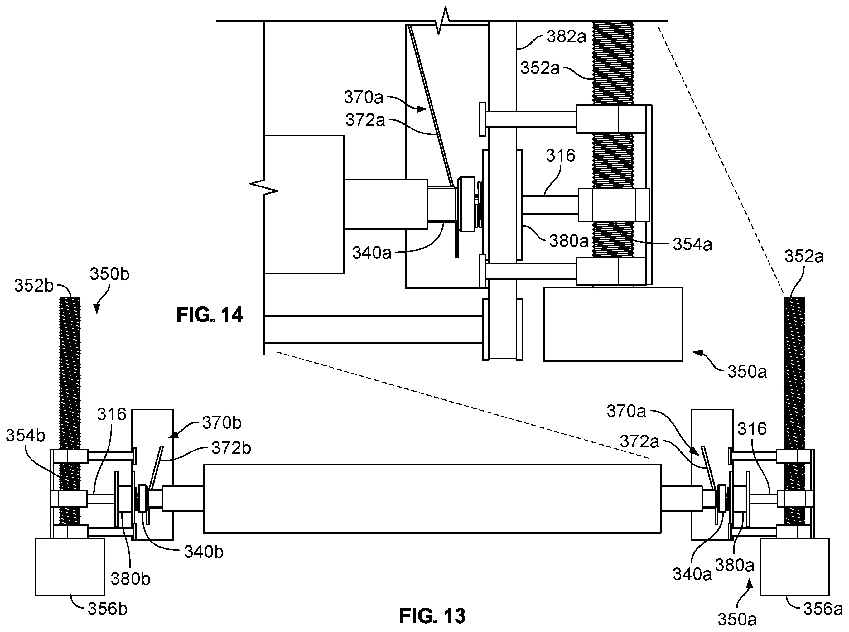 Patent US12583690 Figure 13 – Automated baggage handling carts and systems
