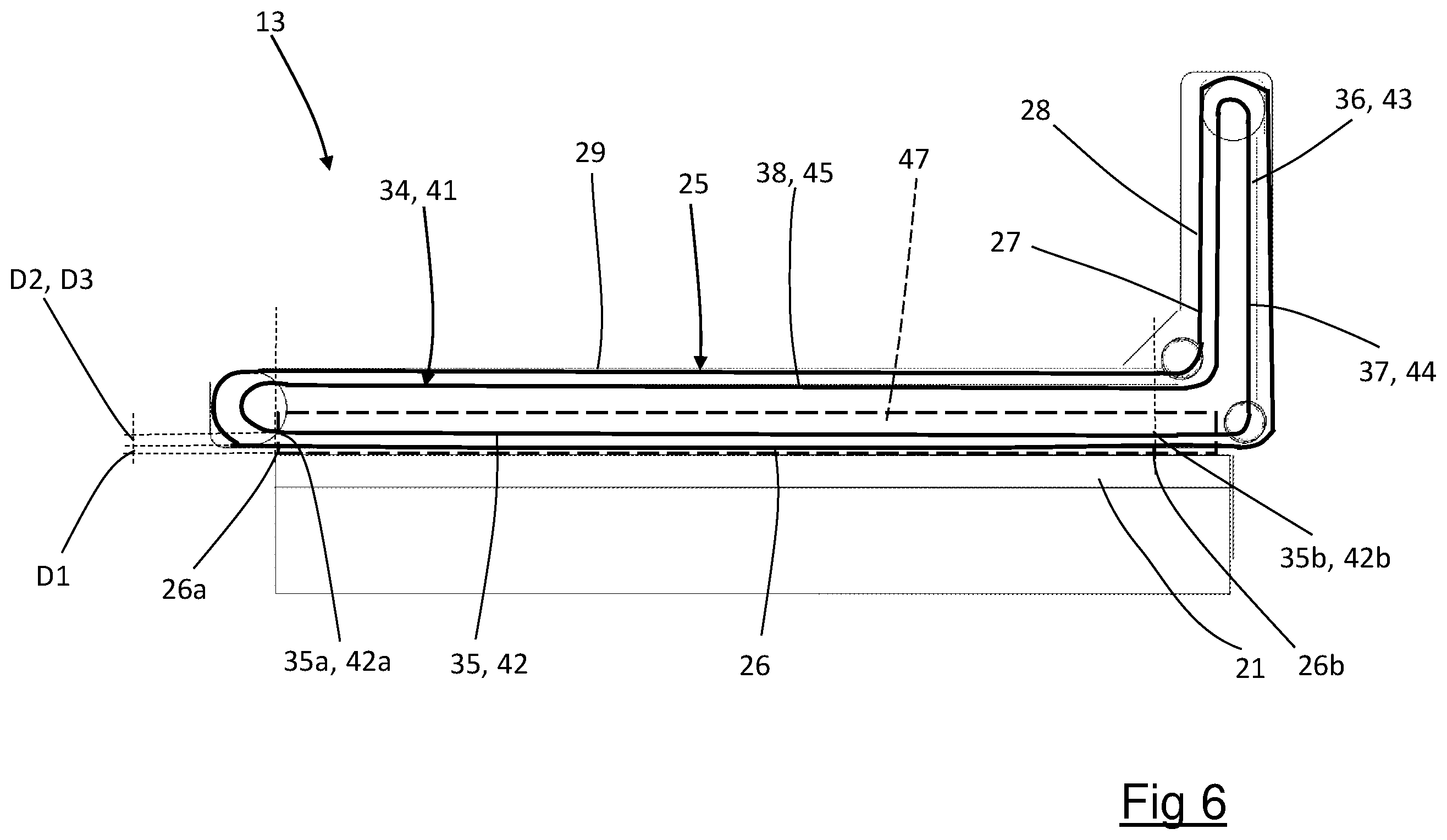 Patent US12583692 Figure 6 – Device for picking up products stacked on pallets and method for picking up products stacked on pallets