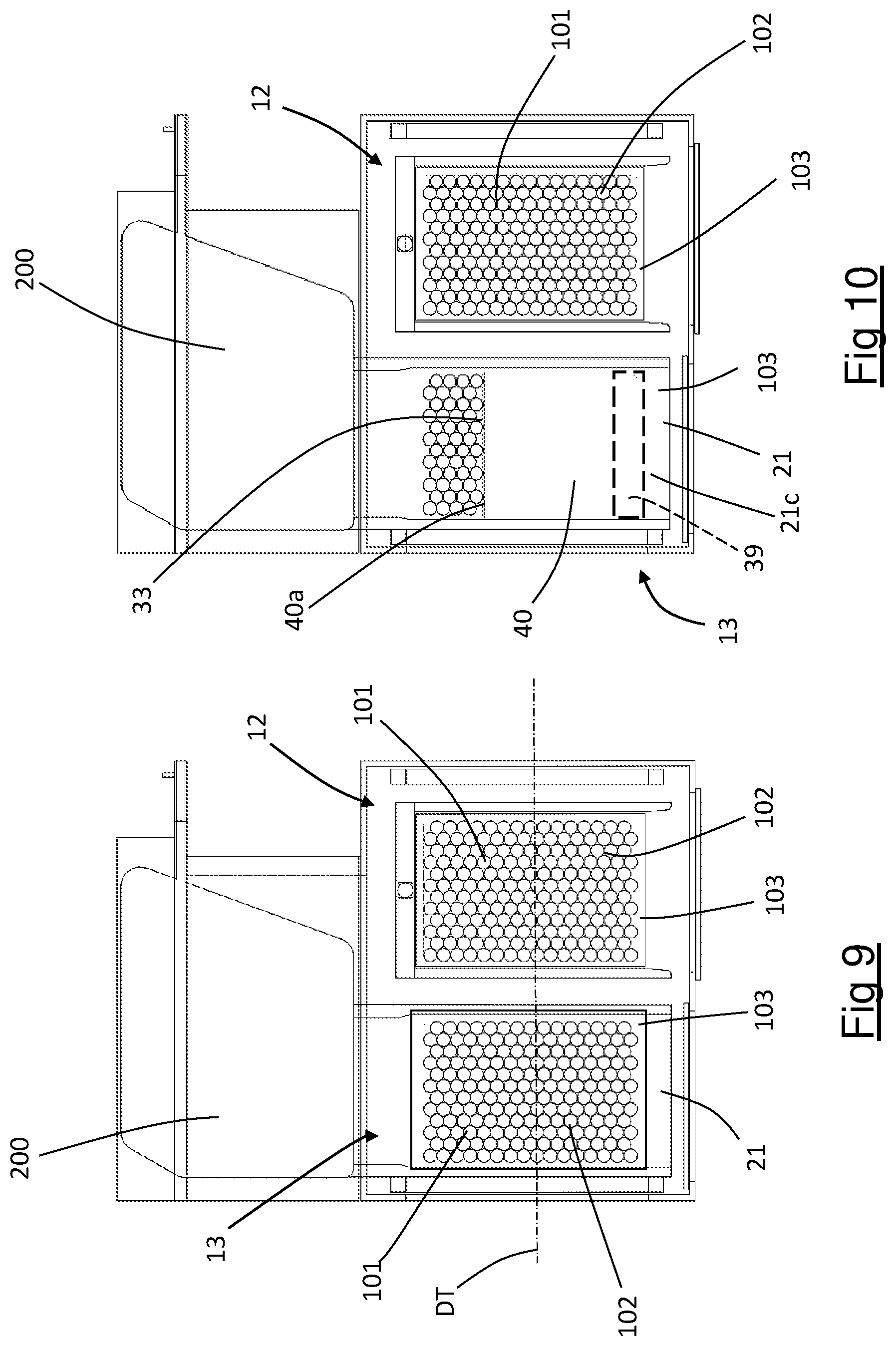 Patent US12583692 Figure 8 – Device for picking up products stacked on pallets and method for picking up products stacked on pallets
