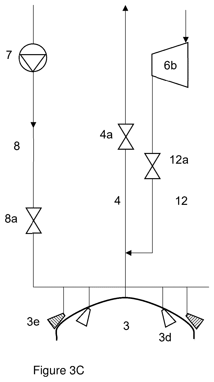 Patent US12583693 Figure 6 – System and a method for temporary storage and offloading of granular materials