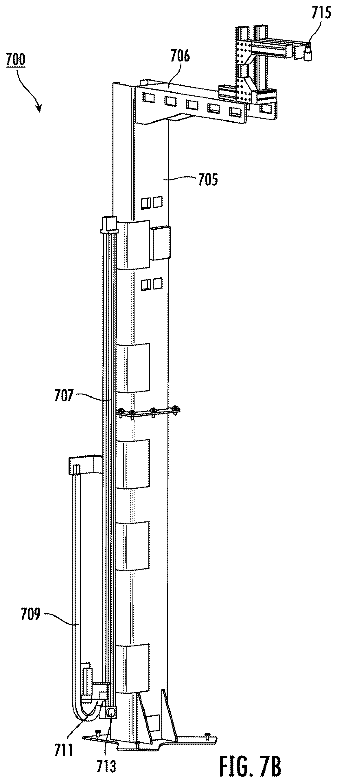 Patent US12583694 Figure 8 – Methods, apparatuses and computer program products for providing a dynamic clearance system for depalletizing objects