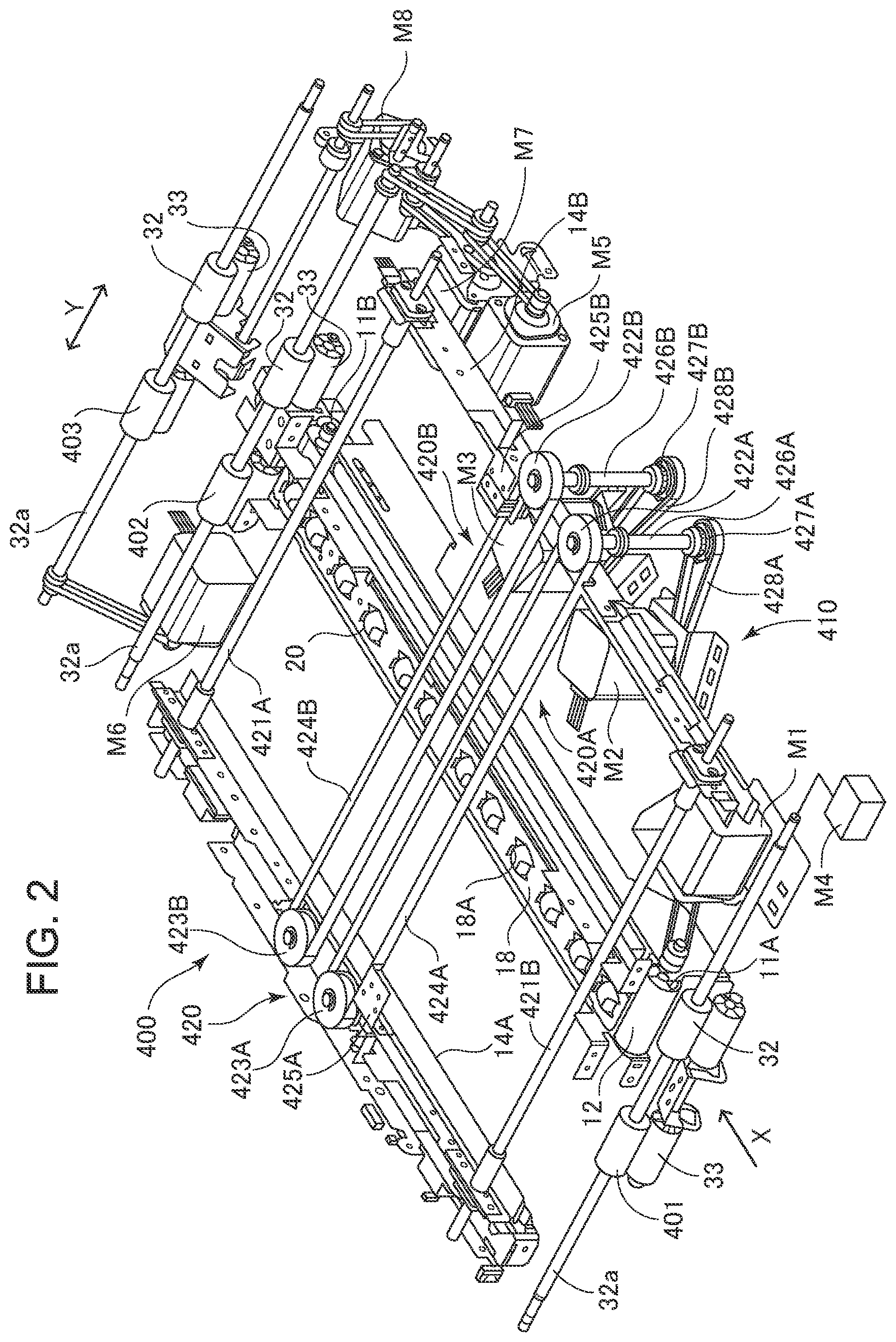 Patent US12583698 Figure 2 – Sheet conveying apparatus