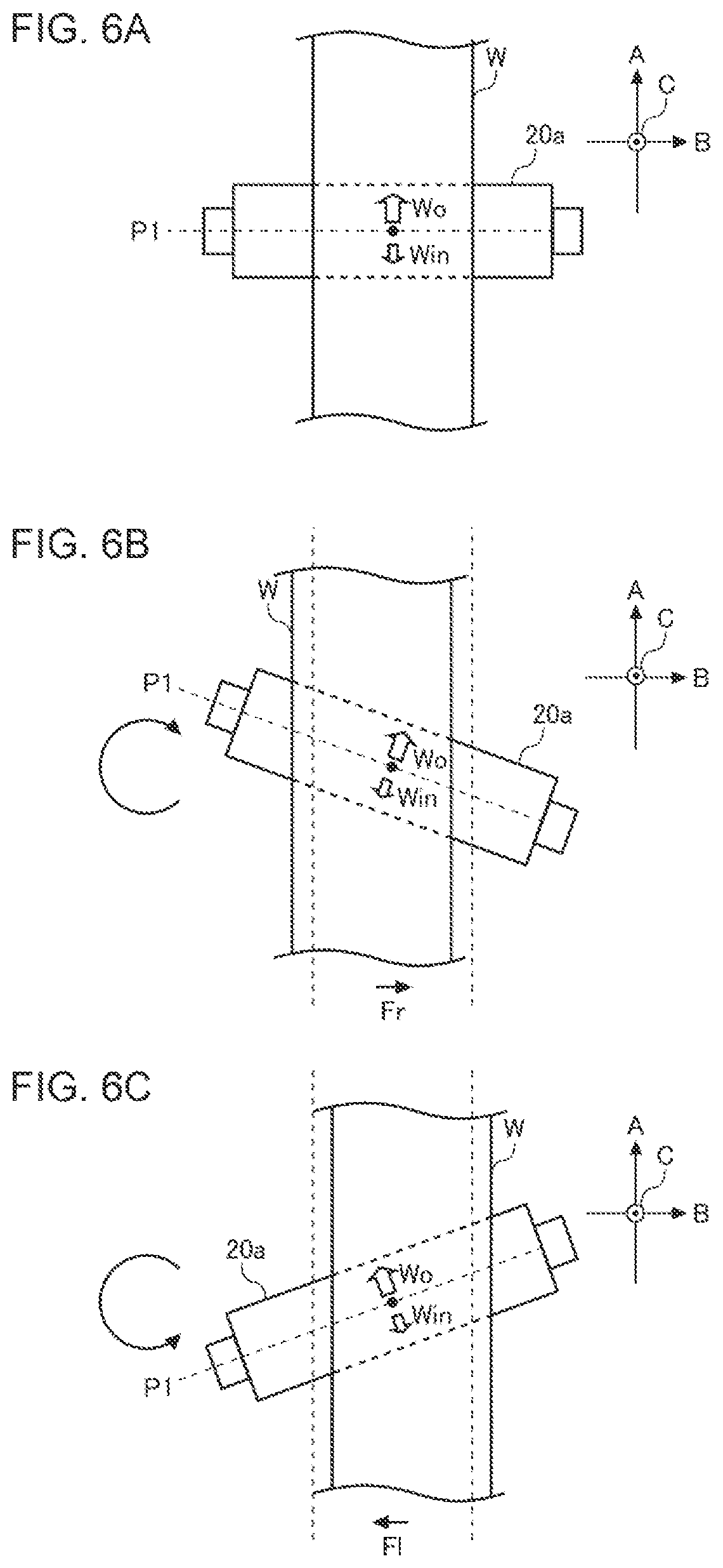 Patent US12583701 Figure 5 – Conveyer apparatus and meandering correction method