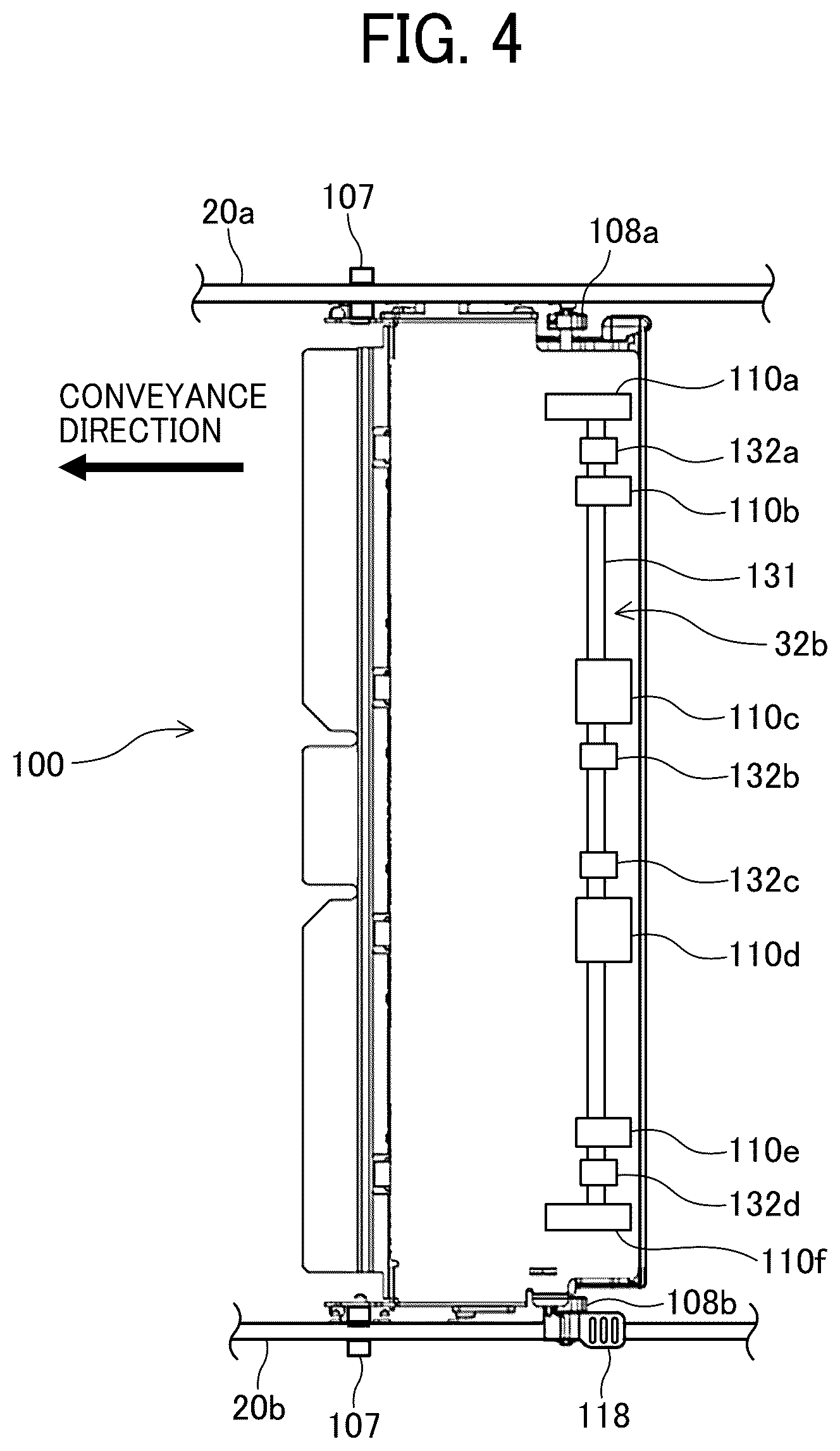 Patent US12583703 Figure 4 – Sheet conveying device, automatic document feeder, and image forming apparatus