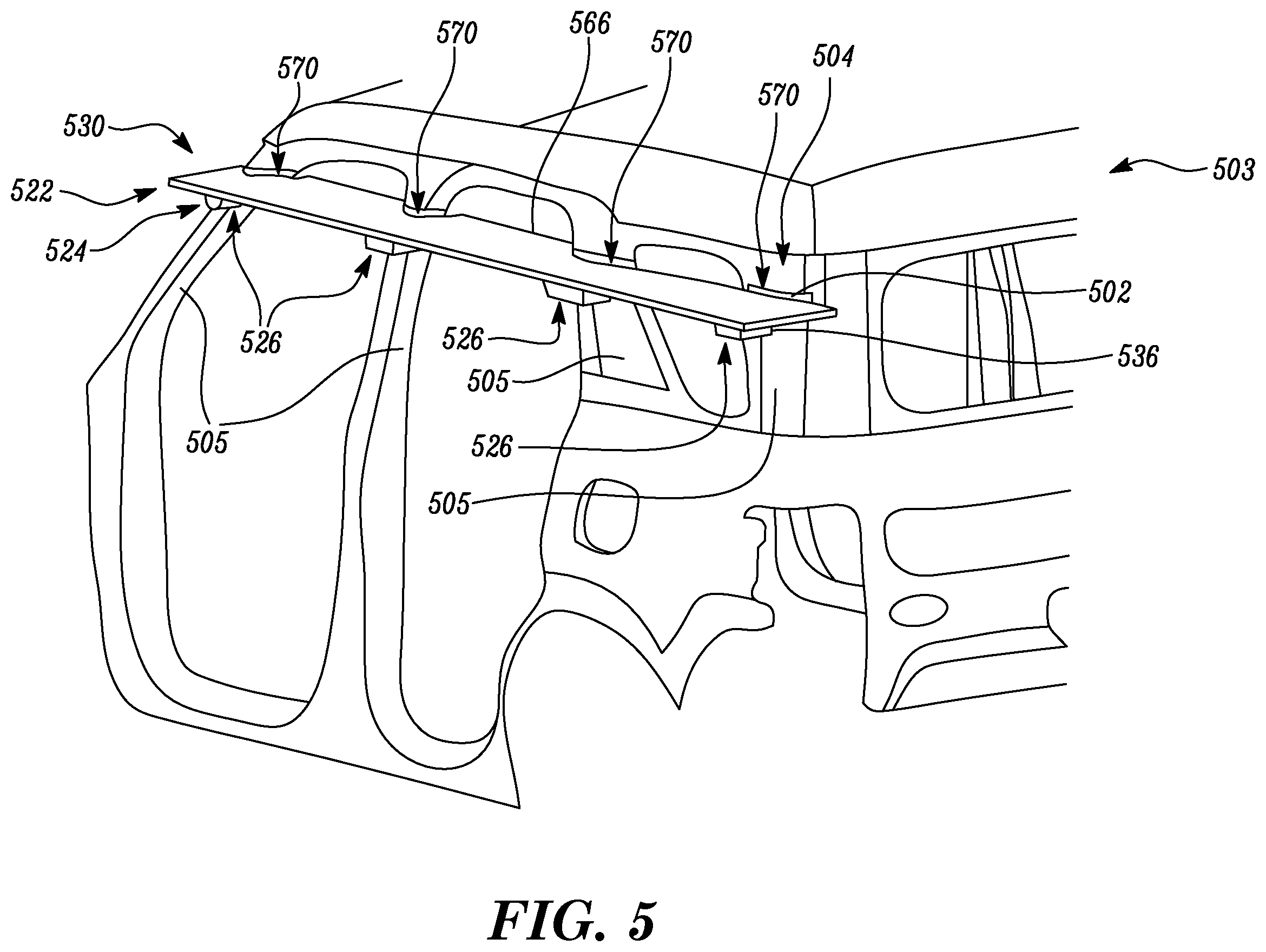 Patent US12583706 Figure 6 – System and method for applying adhesive tape line