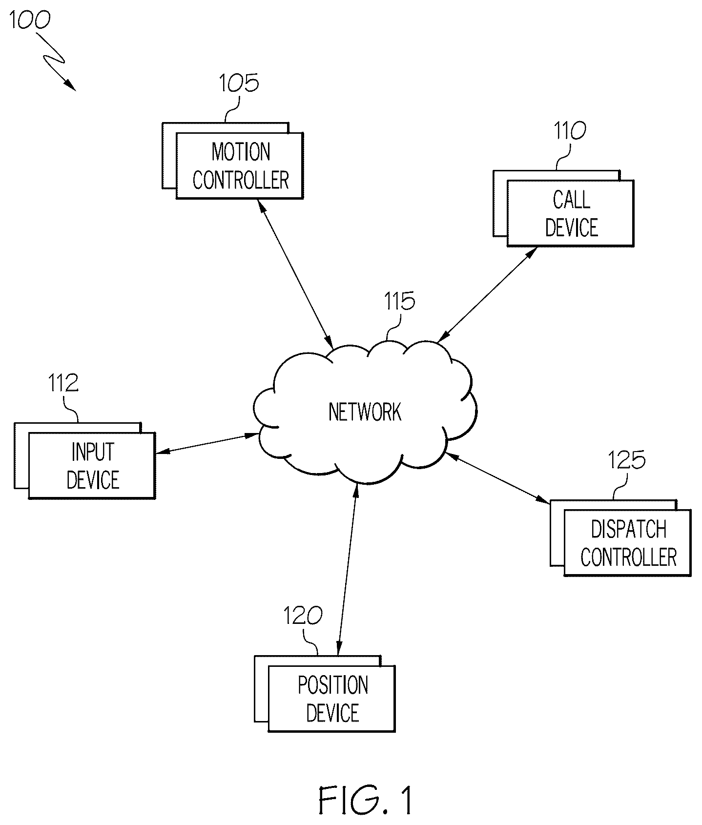 Patent US12583711 Figure 1 – Systems and methods for determining elevator loads