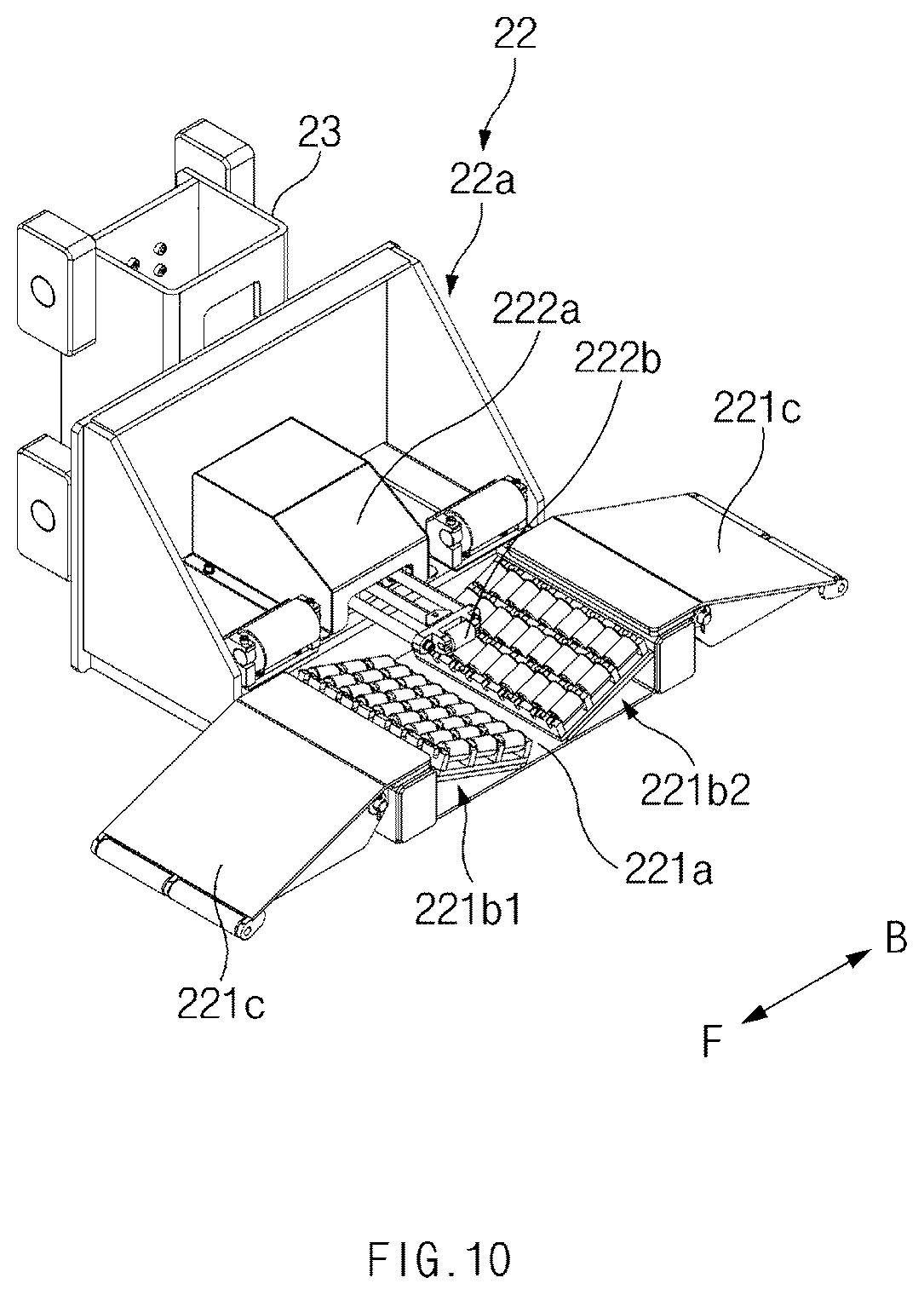 Patent US12583717 Figure 10 – Lift apparatus for vehicle