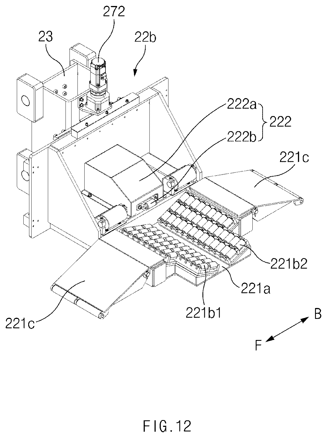 Patent US12583717 Figure 12 – Lift apparatus for vehicle
