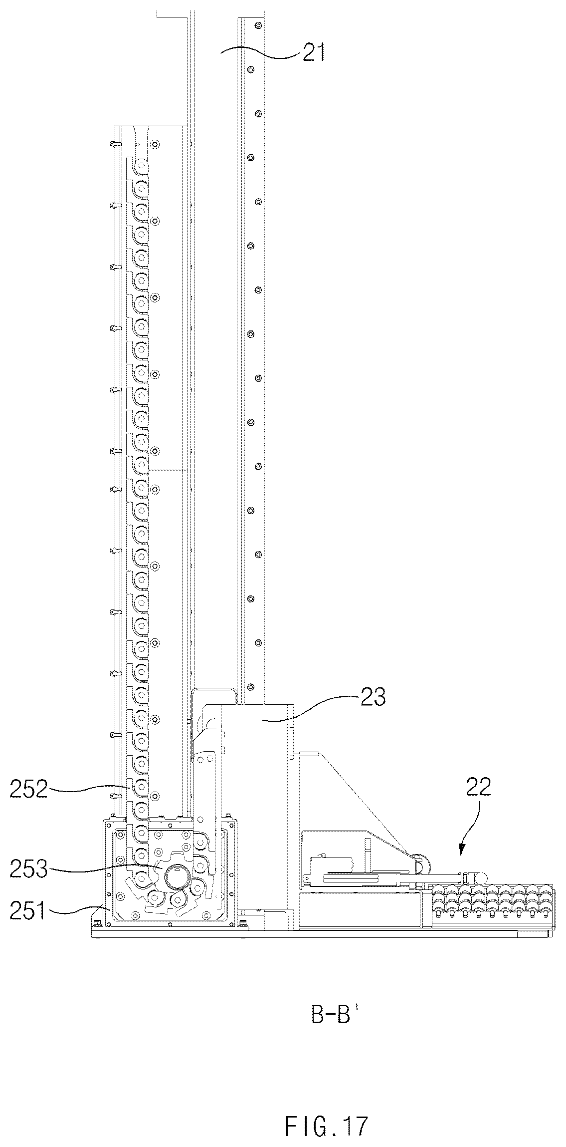 Patent US12583717 Figure 17 – Lift apparatus for vehicle