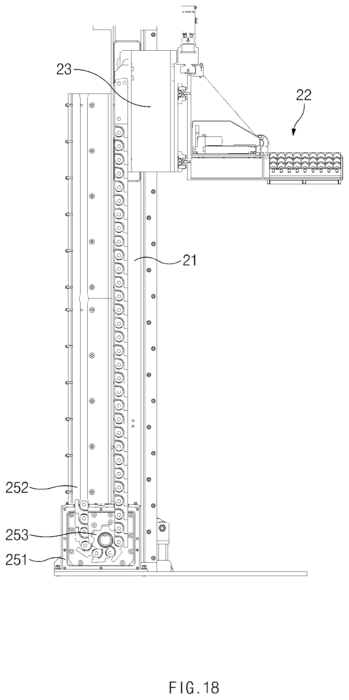 Patent US12583717 Figure 18 – Lift apparatus for vehicle