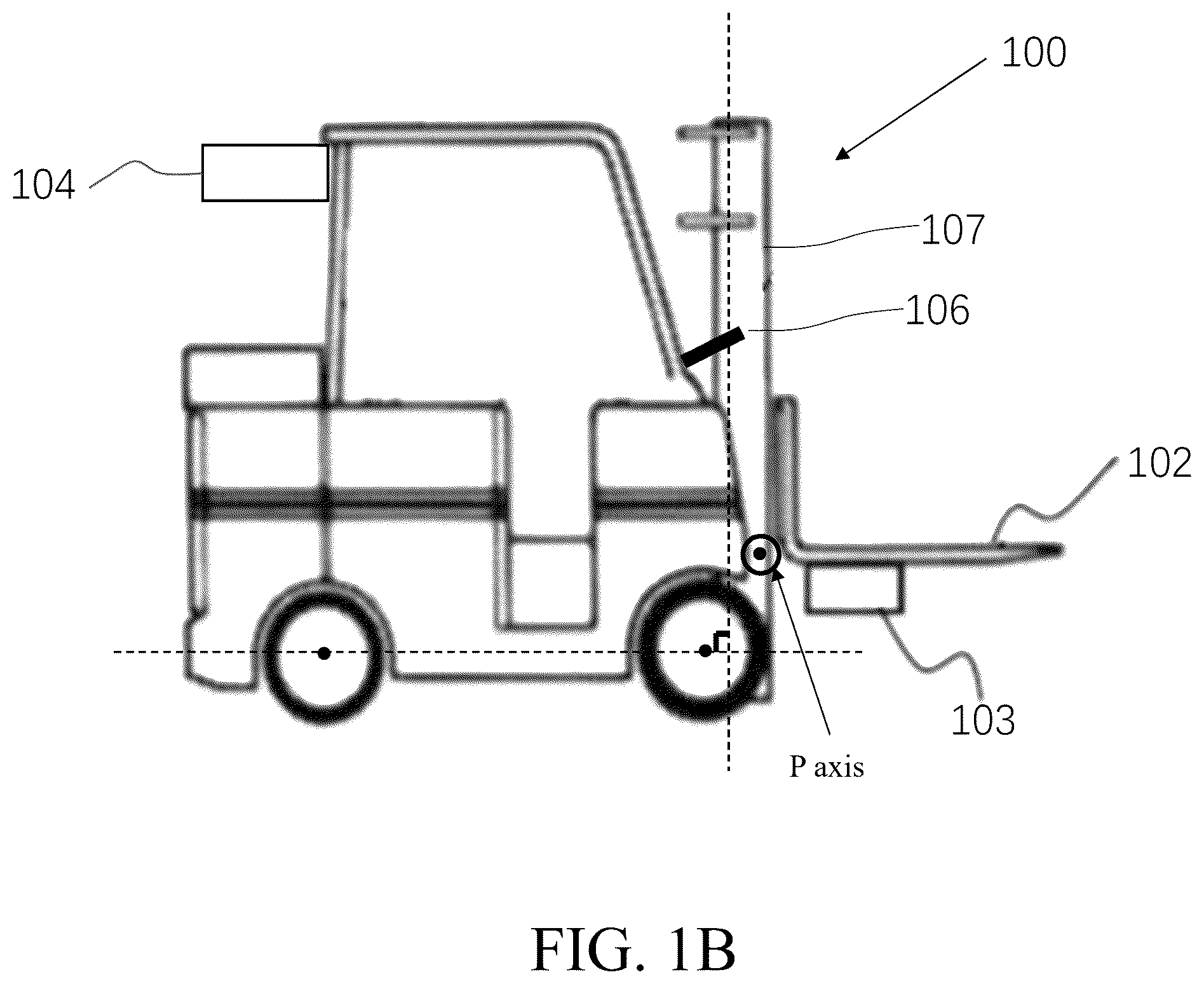 Patent US12583718 Figure 2 – Control method for automated guided forklift, and automated guided forklift and controller applying same