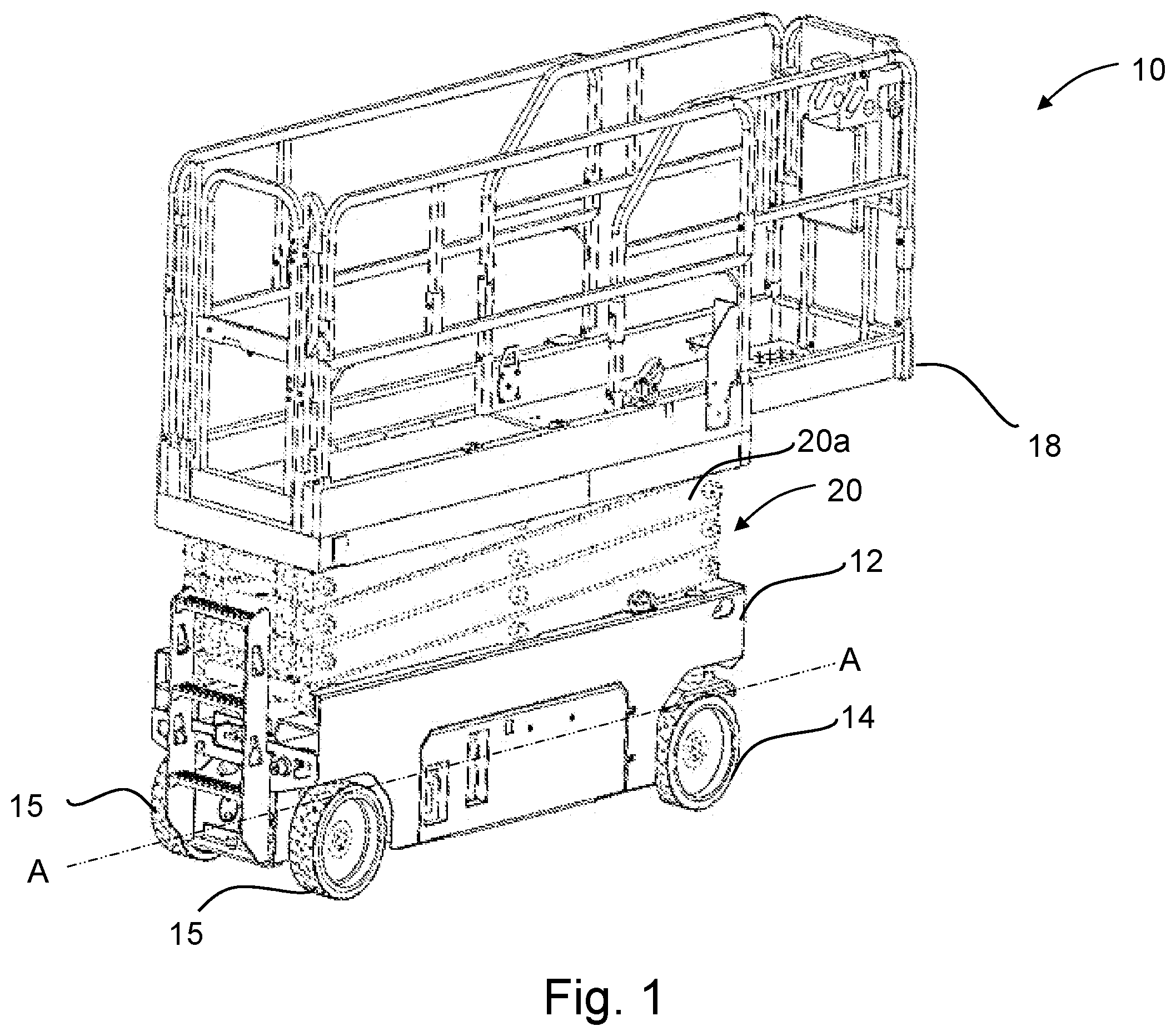 Patent US12583722 Figure 1 – Stability system