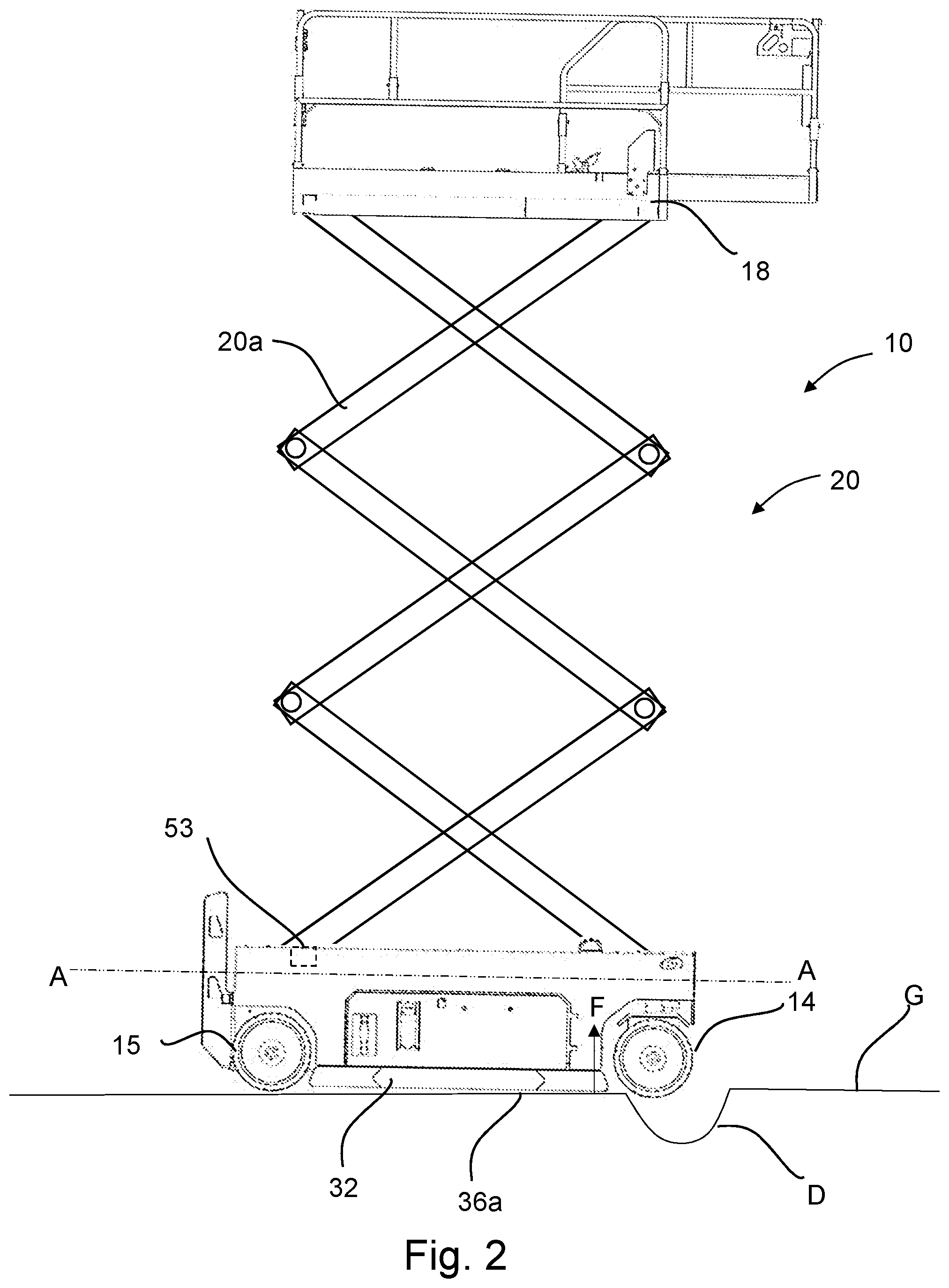 Patent US12583722 Figure 2 – Stability system