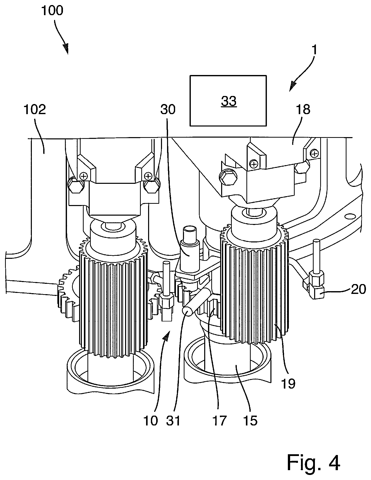 Patent US12583723 Figure 4 – Closing apparatus for closing a container with a container closure and method for monitoring a closing apparatus