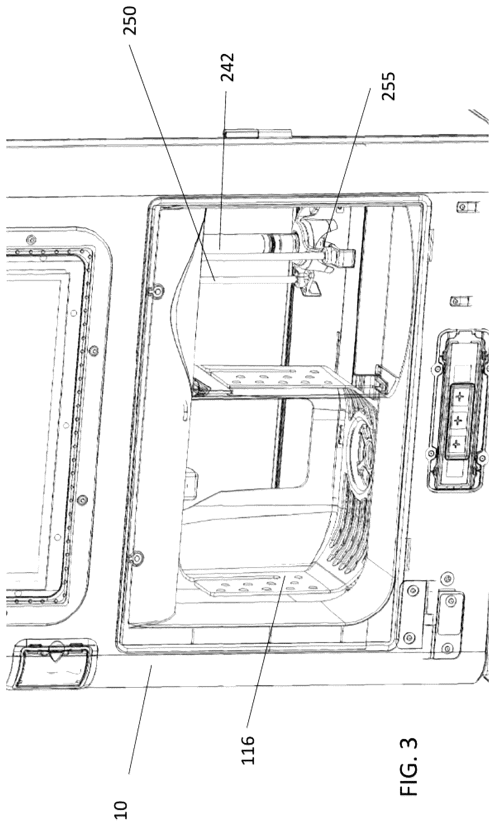 Patent US12583727 Figure 3 – Automated cleaning system for a beverage dispenser