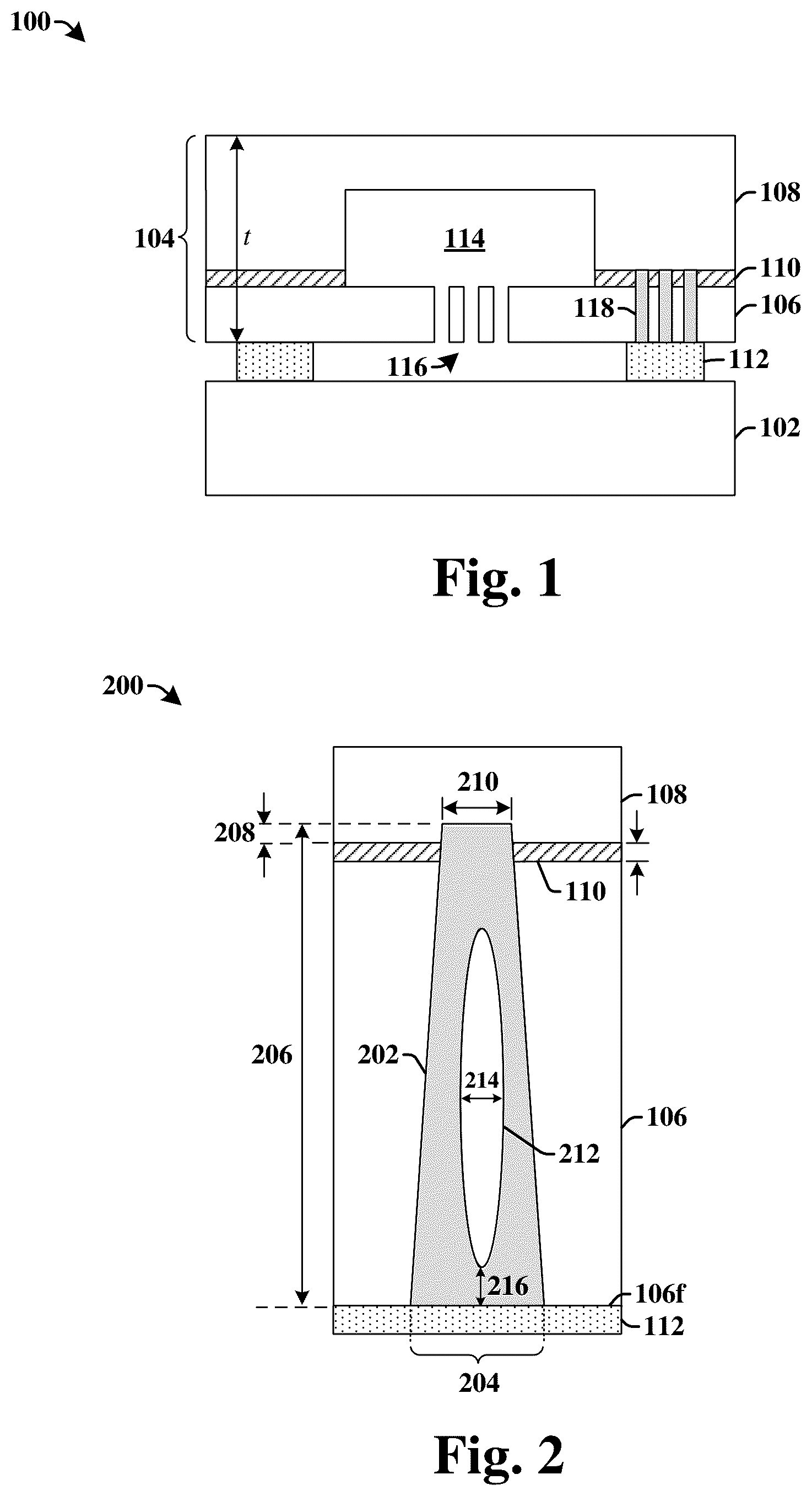 Patent US12583740 Figure 1 – Inter-poly connection for parasitic capacitor and die size improvement