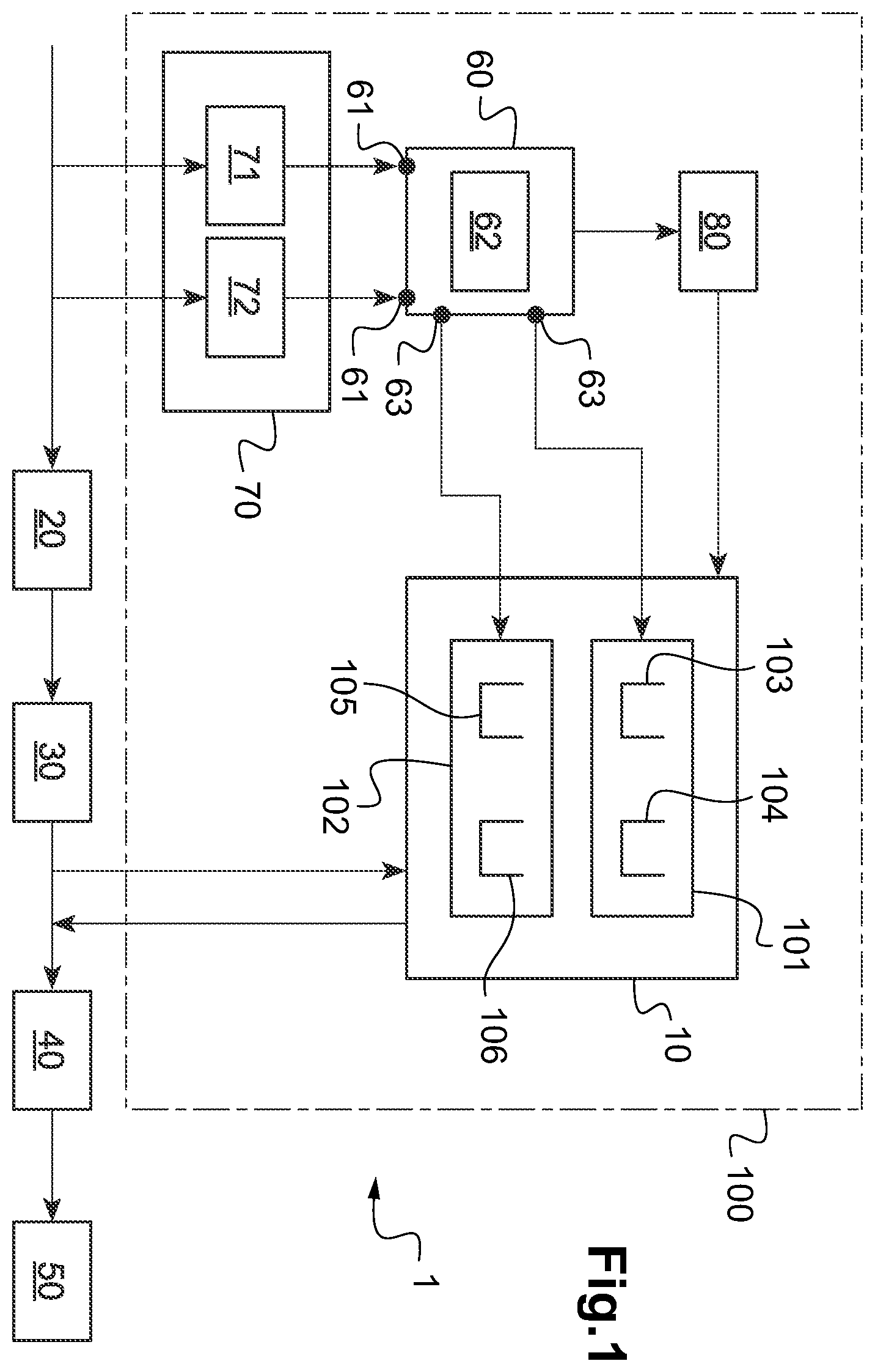 Patent US12583764 Figure 1 – PFAS treatment process for liquid effluent