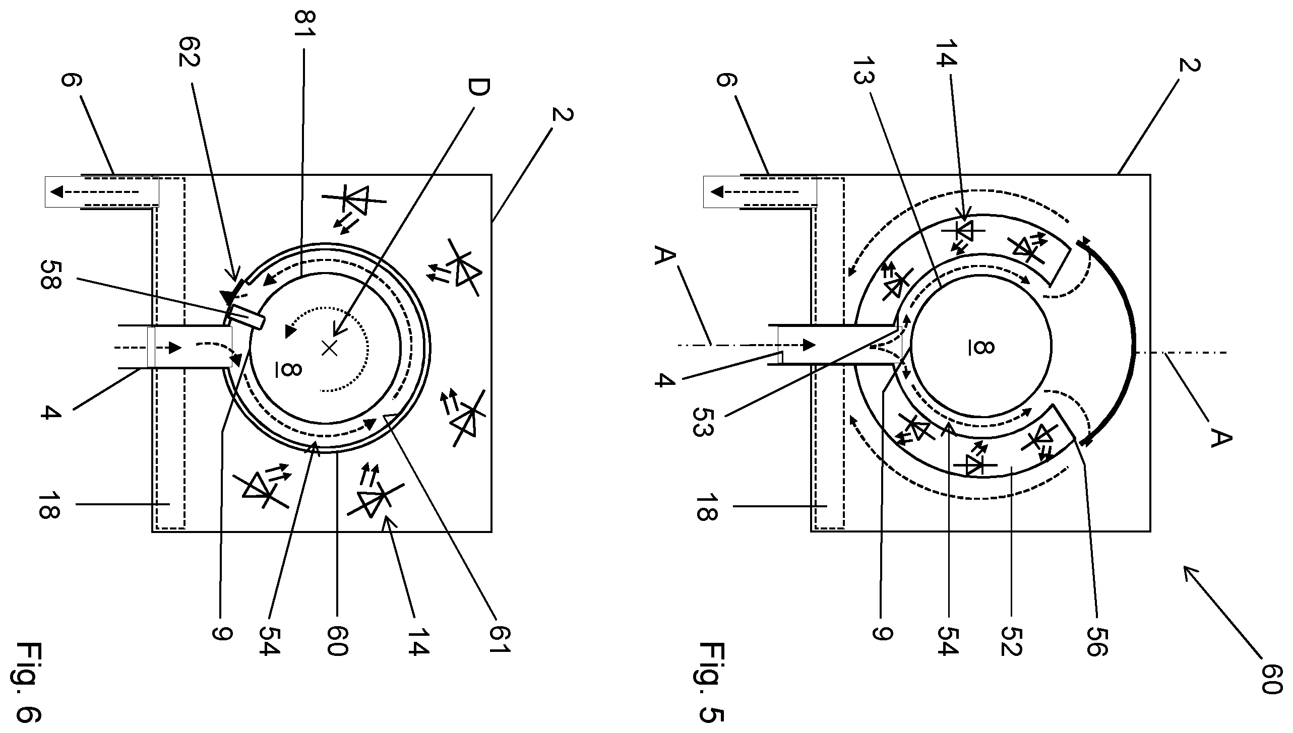 Patent US12583768 Figure 3 – Device and method for sterilising a fluid flowing therethrough