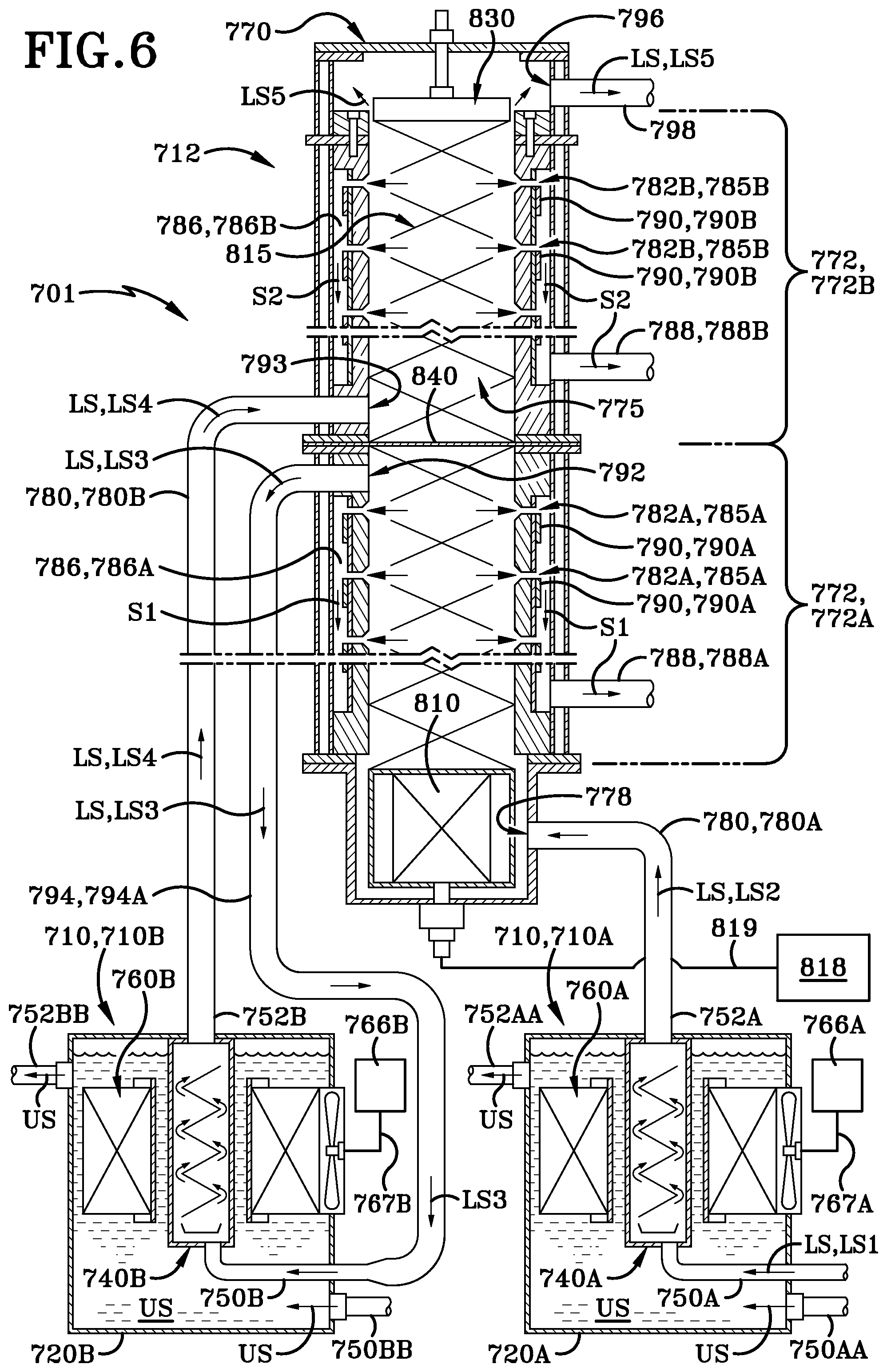 Patent US12583769 Figure 14 – Method and apparatus for removing contaminants from a fluid stream