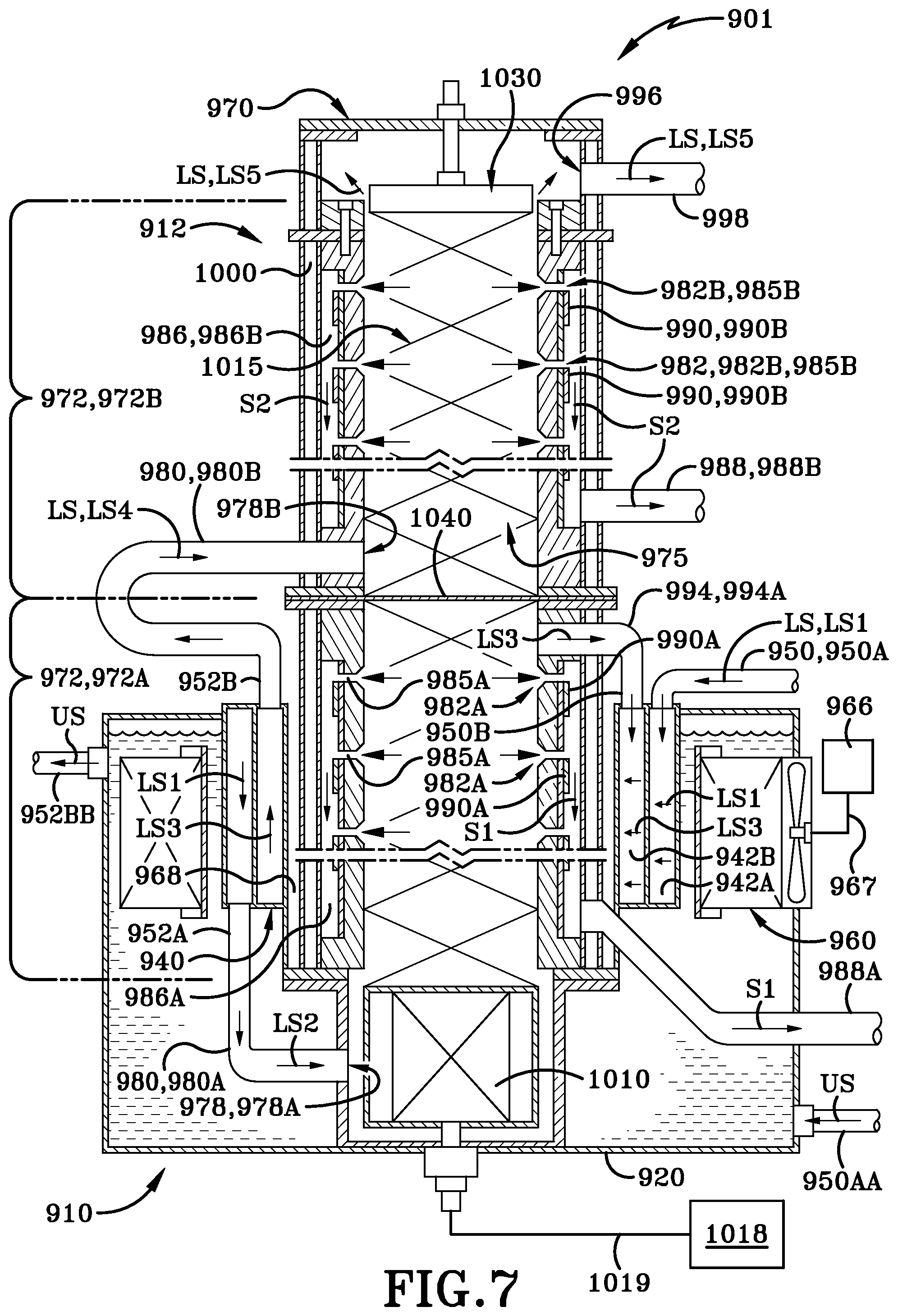 Patent US12583769 Figure 15 – Method and apparatus for removing contaminants from a fluid stream