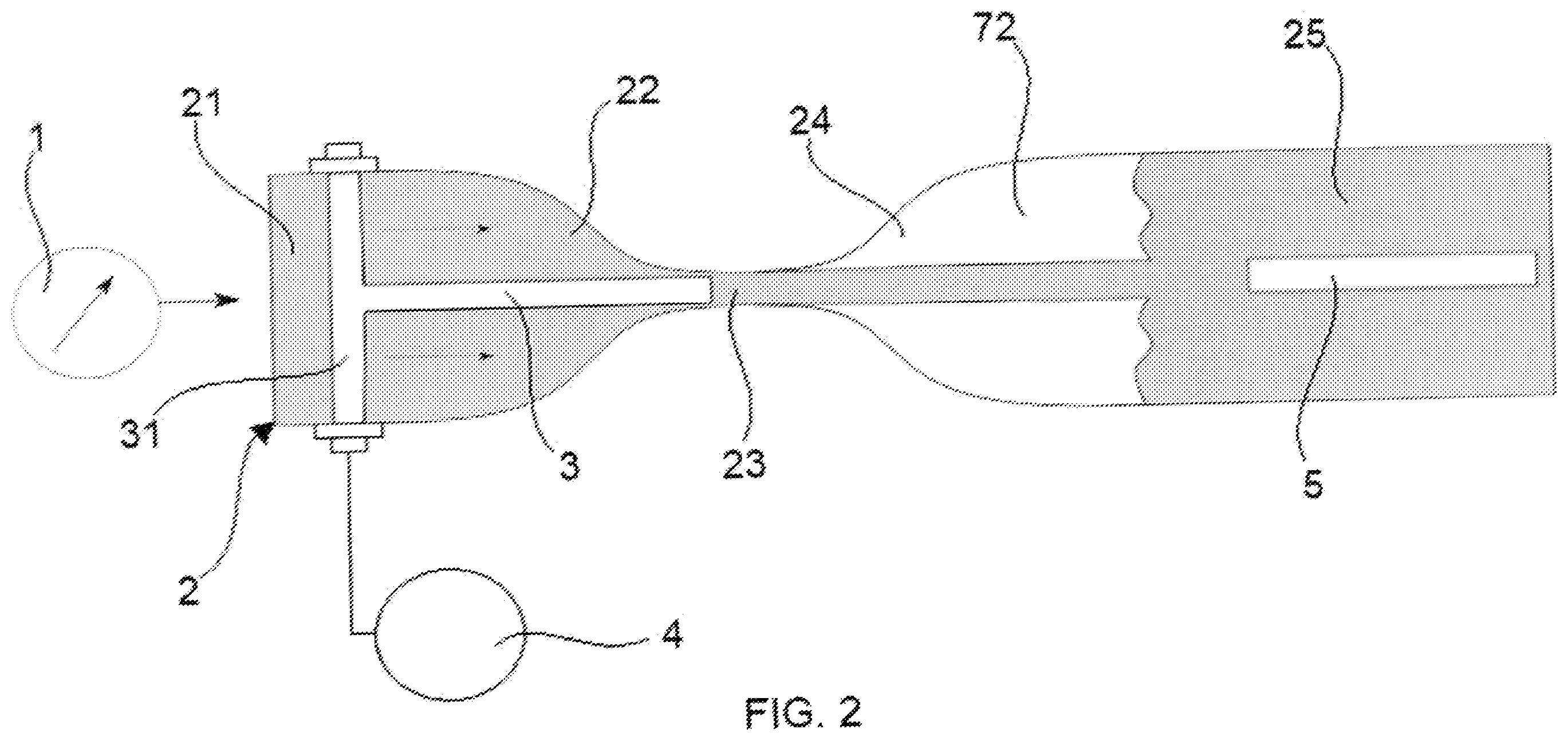 Patent US12583770 Figure 2 – Device for treatment of liquids and the method of treatment of liquids with use of this device