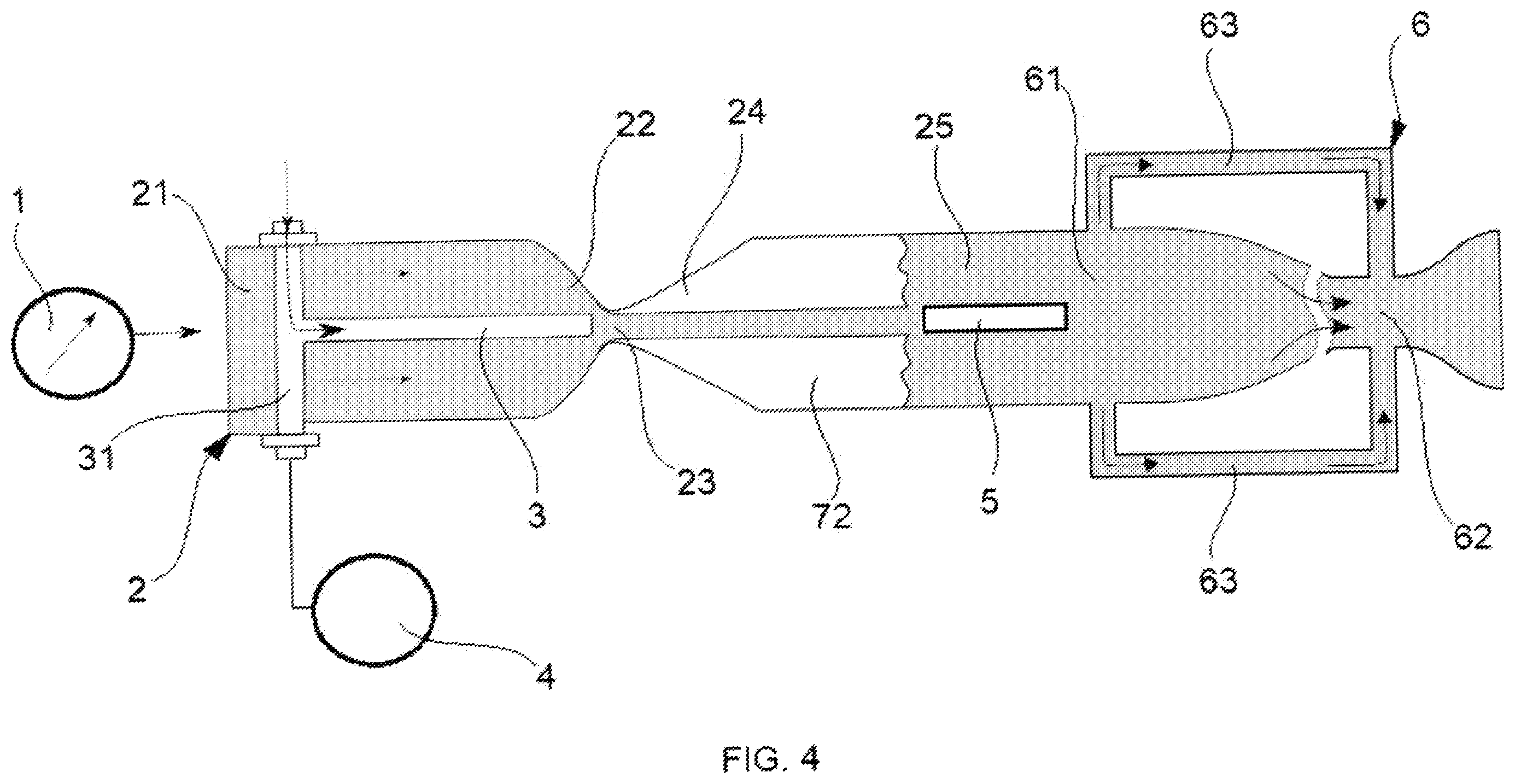 Patent US12583770 Figure 4 – Device for treatment of liquids and the method of treatment of liquids with use of this device