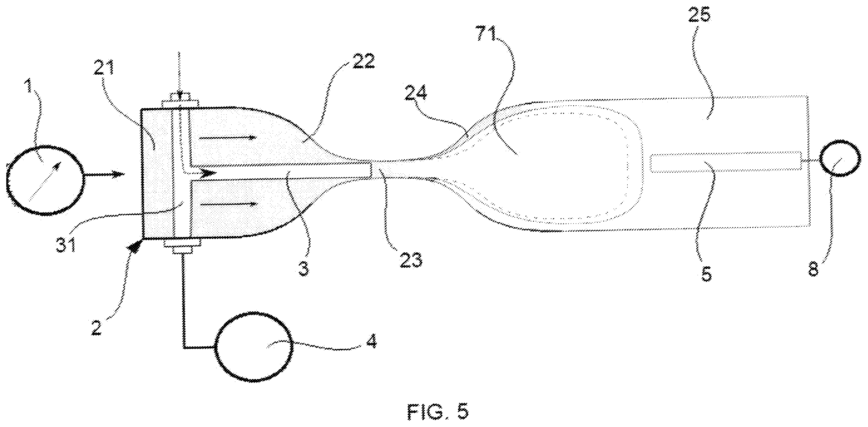 Patent US12583770 Figure 5 – Device for treatment of liquids and the method of treatment of liquids with use of this device