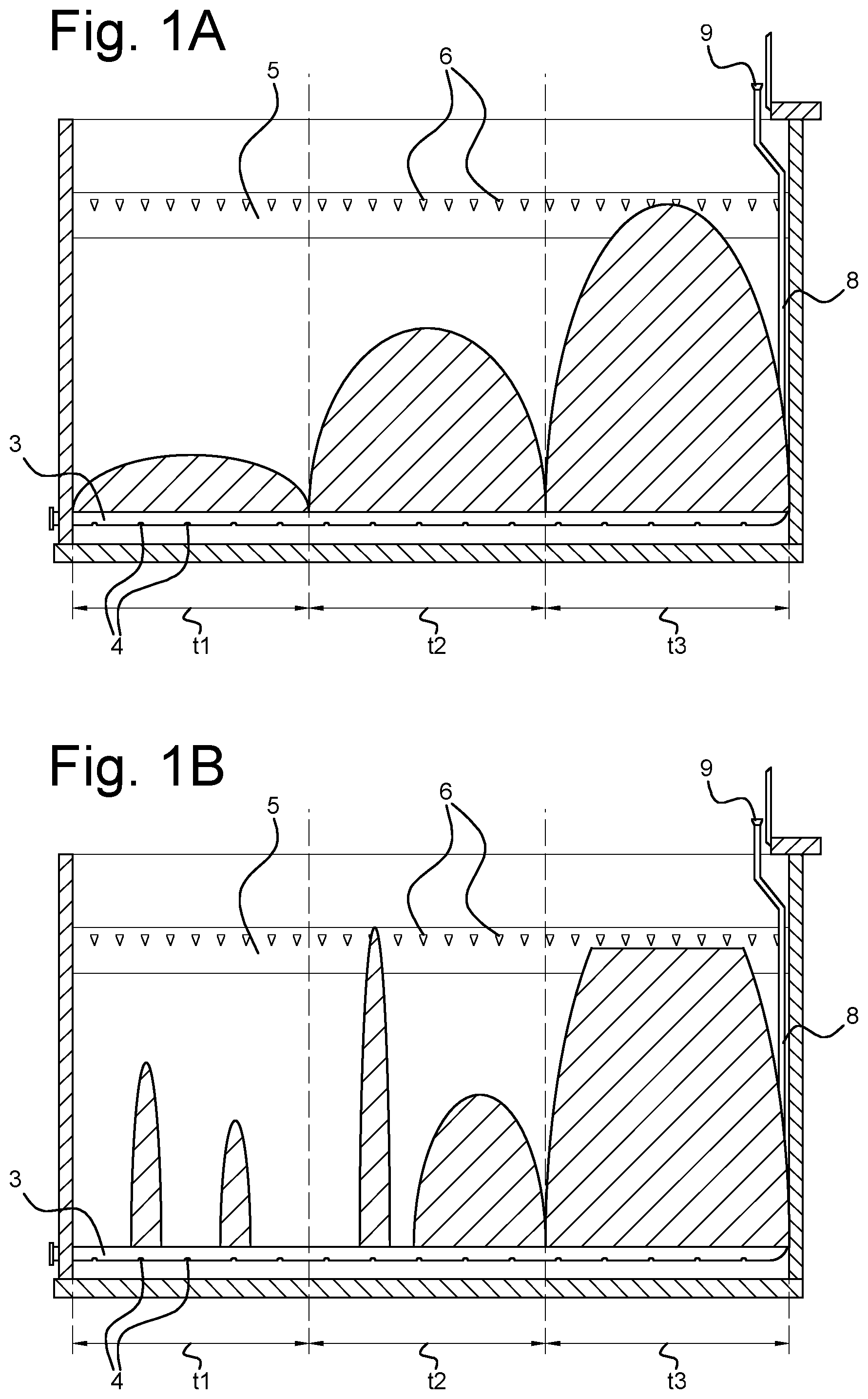 Patent US12583777 Figure 1 – Method and device to optimize plug flow in an aerobic biological wastewater treatment reactor