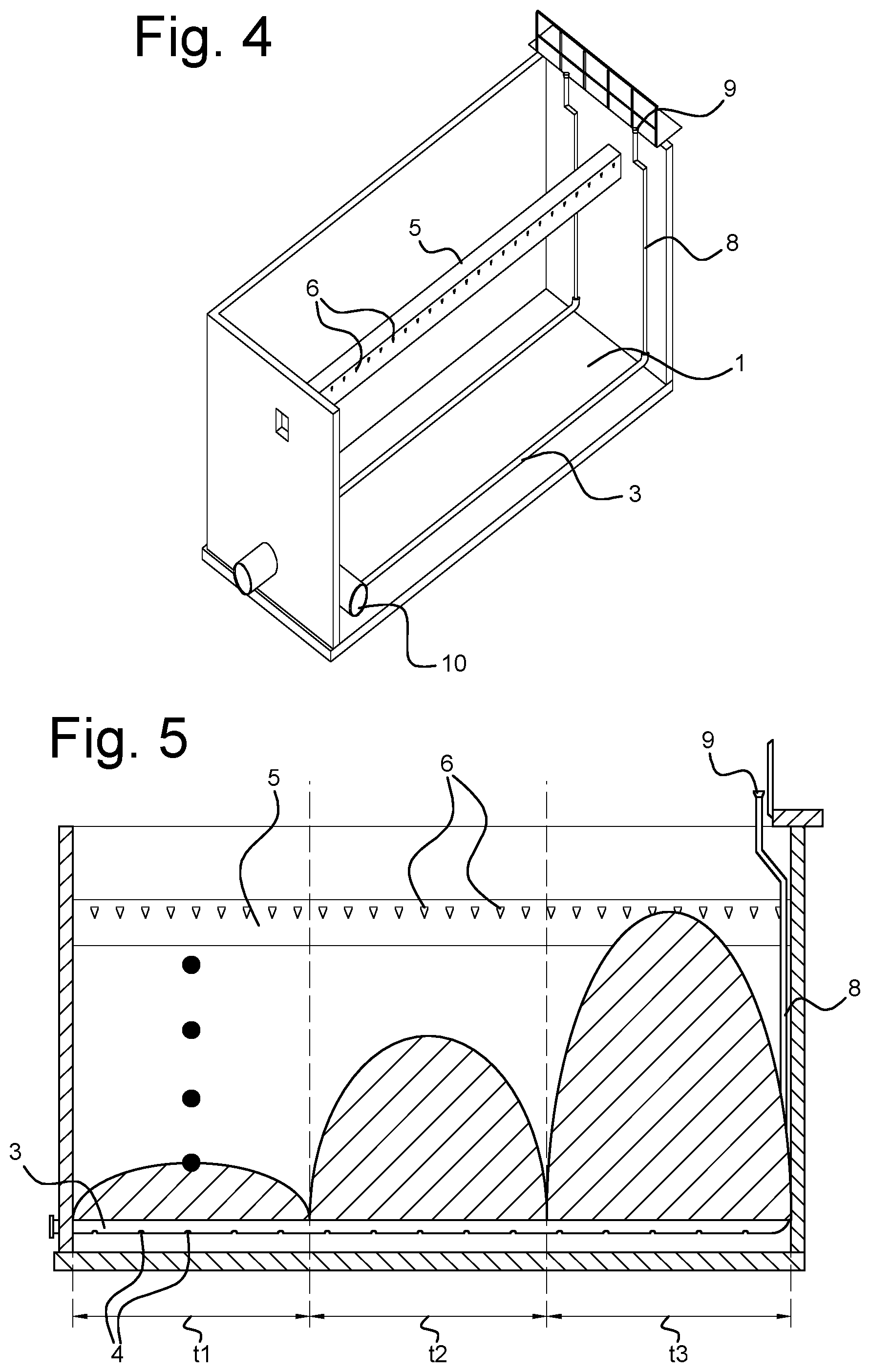 Patent US12583777 Figure 3 – Method and device to optimize plug flow in an aerobic biological wastewater treatment reactor