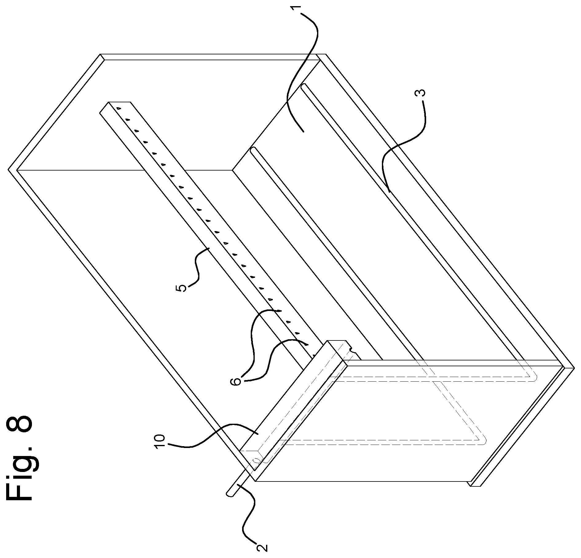 Patent US12583777 Figure 5 – Method and device to optimize plug flow in an aerobic biological wastewater treatment reactor