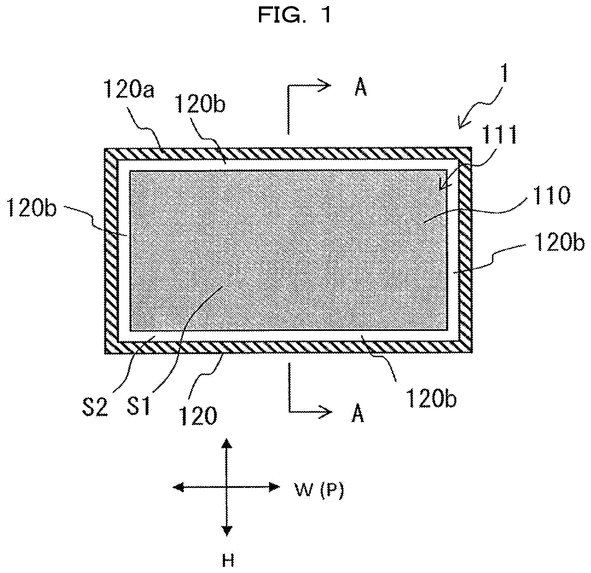 Patent US12583799 Figure 1 – Partition member and assembled battery