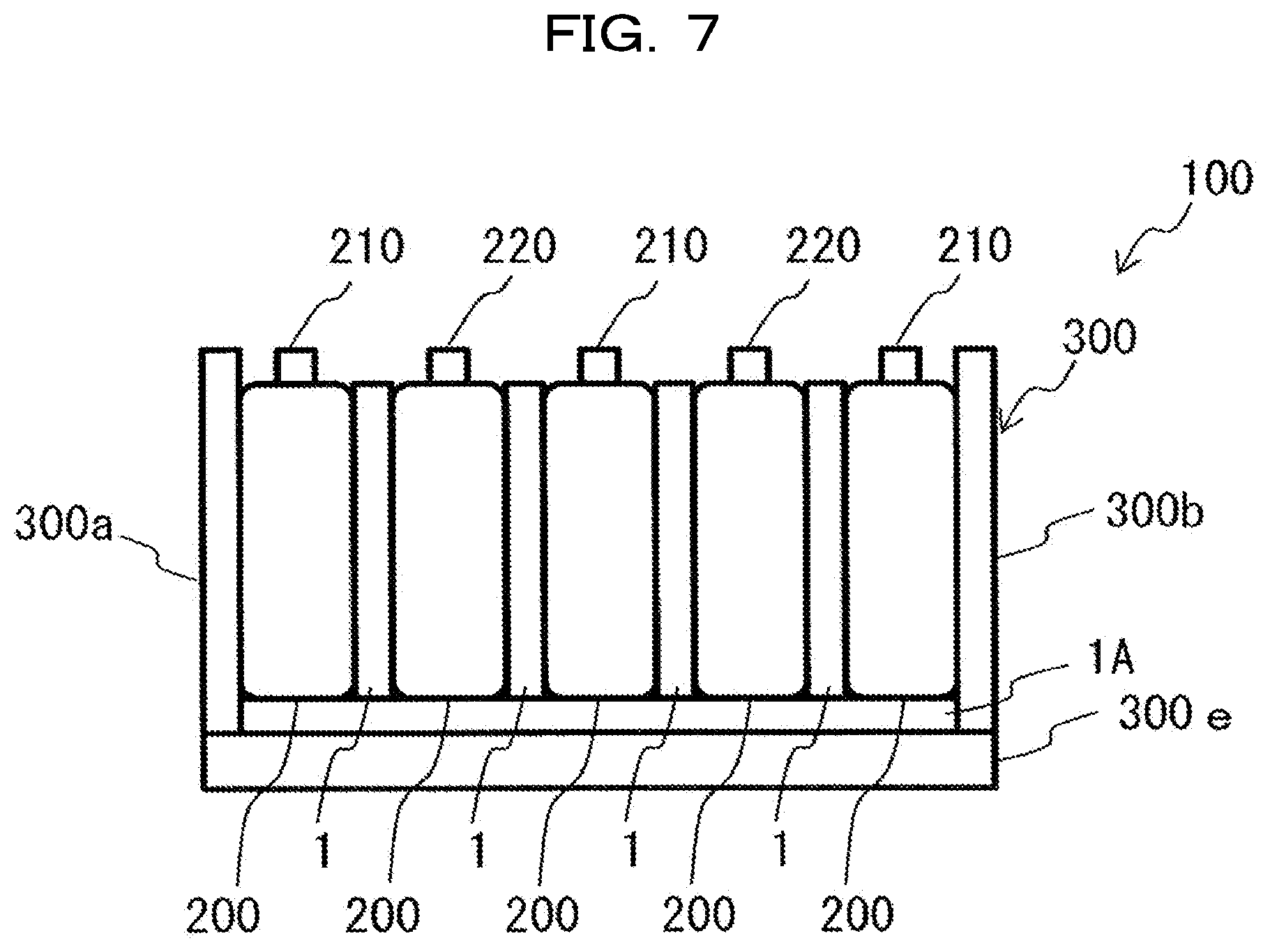 Patent US12583799 Figure 6 – Partition member and assembled battery