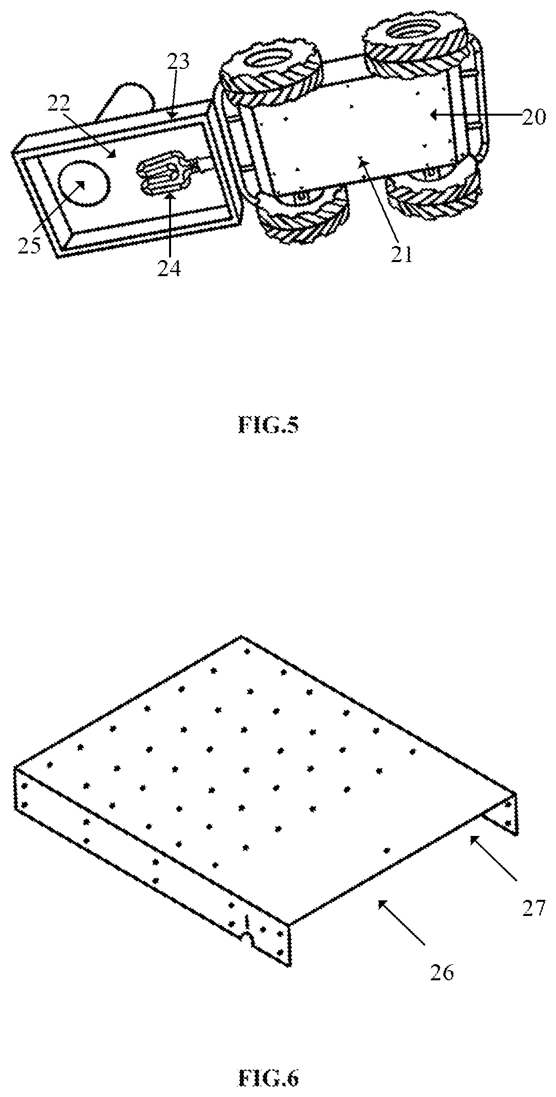 Patent US12583802 Figure 4 – Autonomous device for in-field conversion of biomass into biochar