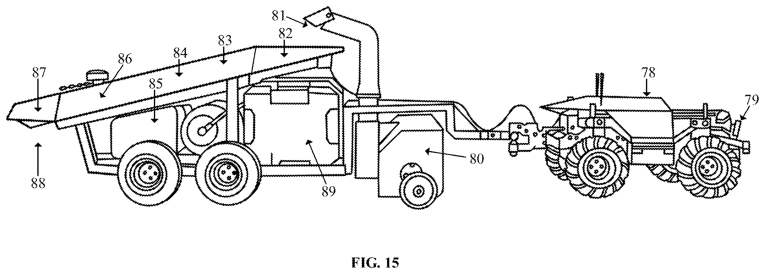 Patent US12583802 Figure 13 – Autonomous device for in-field conversion of biomass into biochar