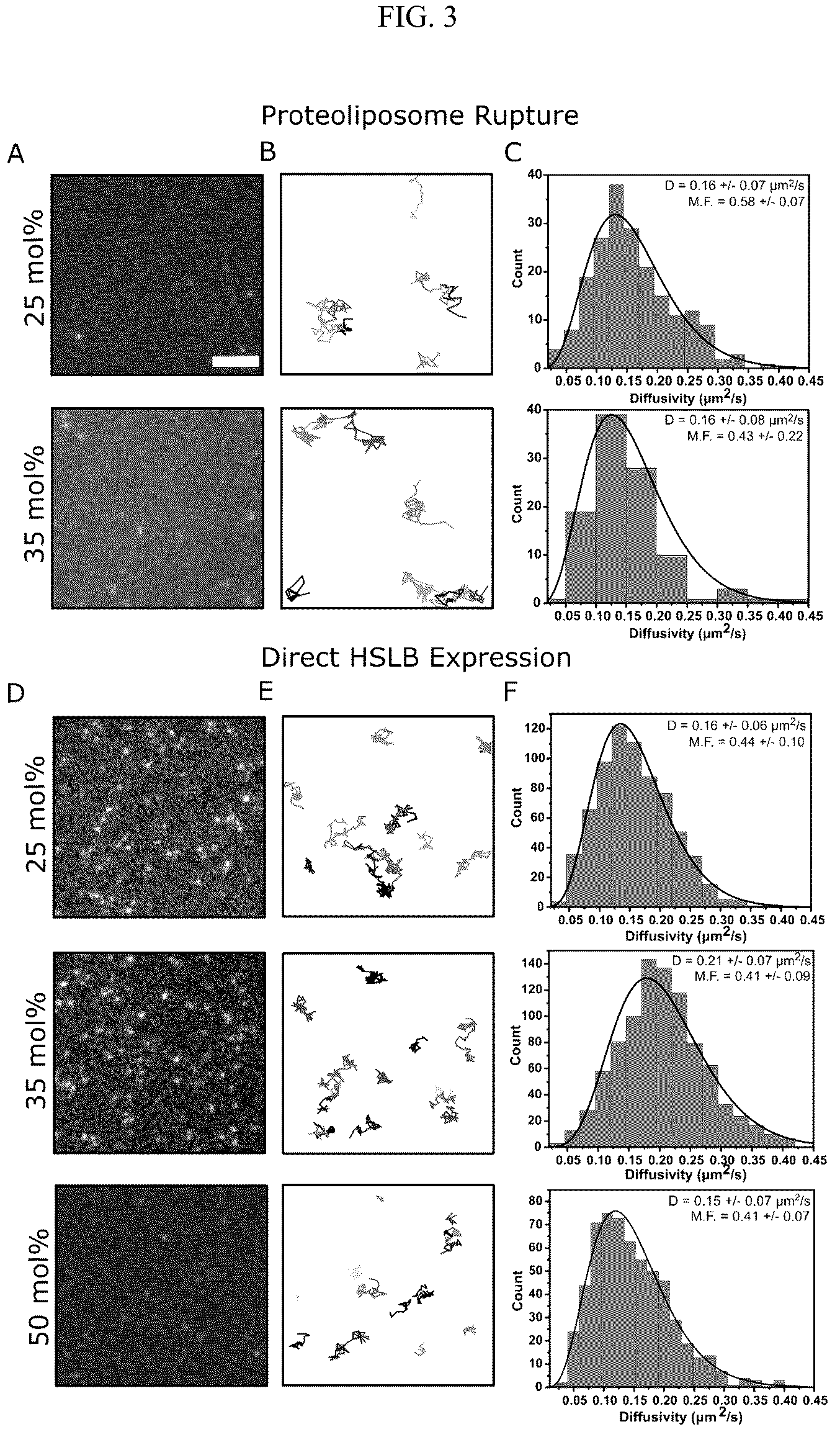 Patent US12583885 Figure 3 – Compositions of hybrid supported lipid bilayers and methods for producing